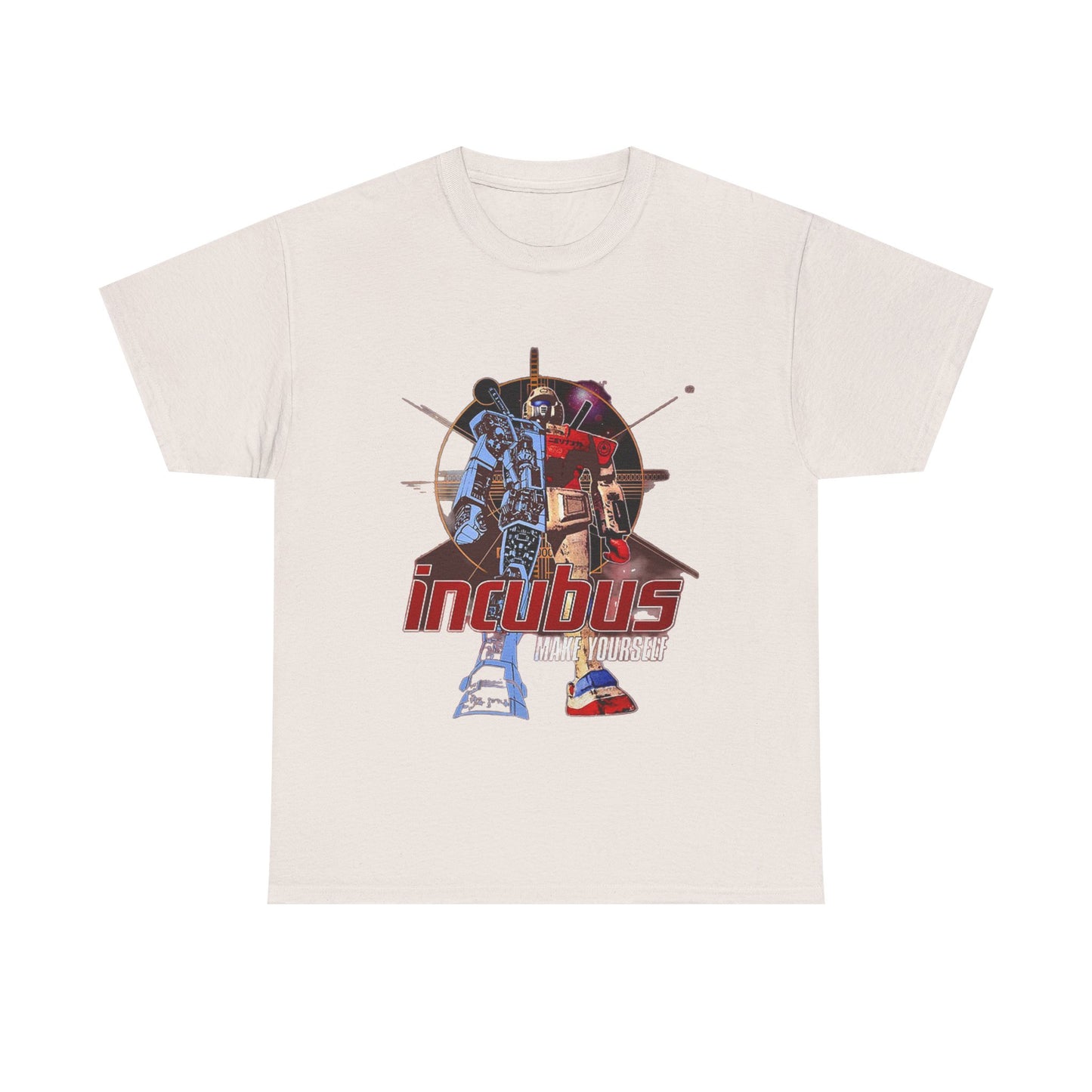 Incubus T-shirt vintage rock band retro metal Unisex Heavy Cotton Tee