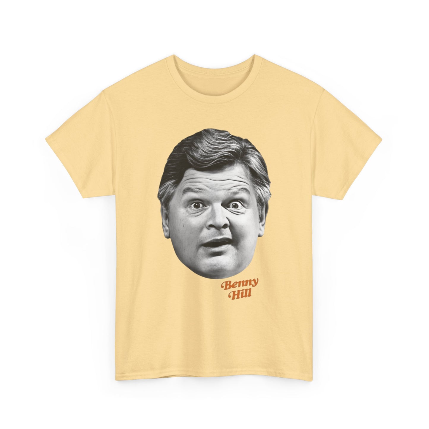 Benny Hill Vintage Comedy Graphic T Shirt ADULT NEW Unisex Heavy Cotton Tee