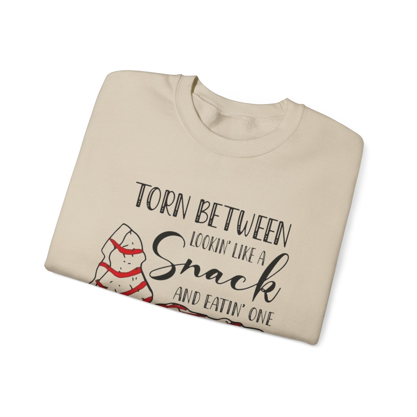 Little Debbie Christmas Cakes Sweater NEW Unisex Heavy Blend Crewneck Sweatshirt