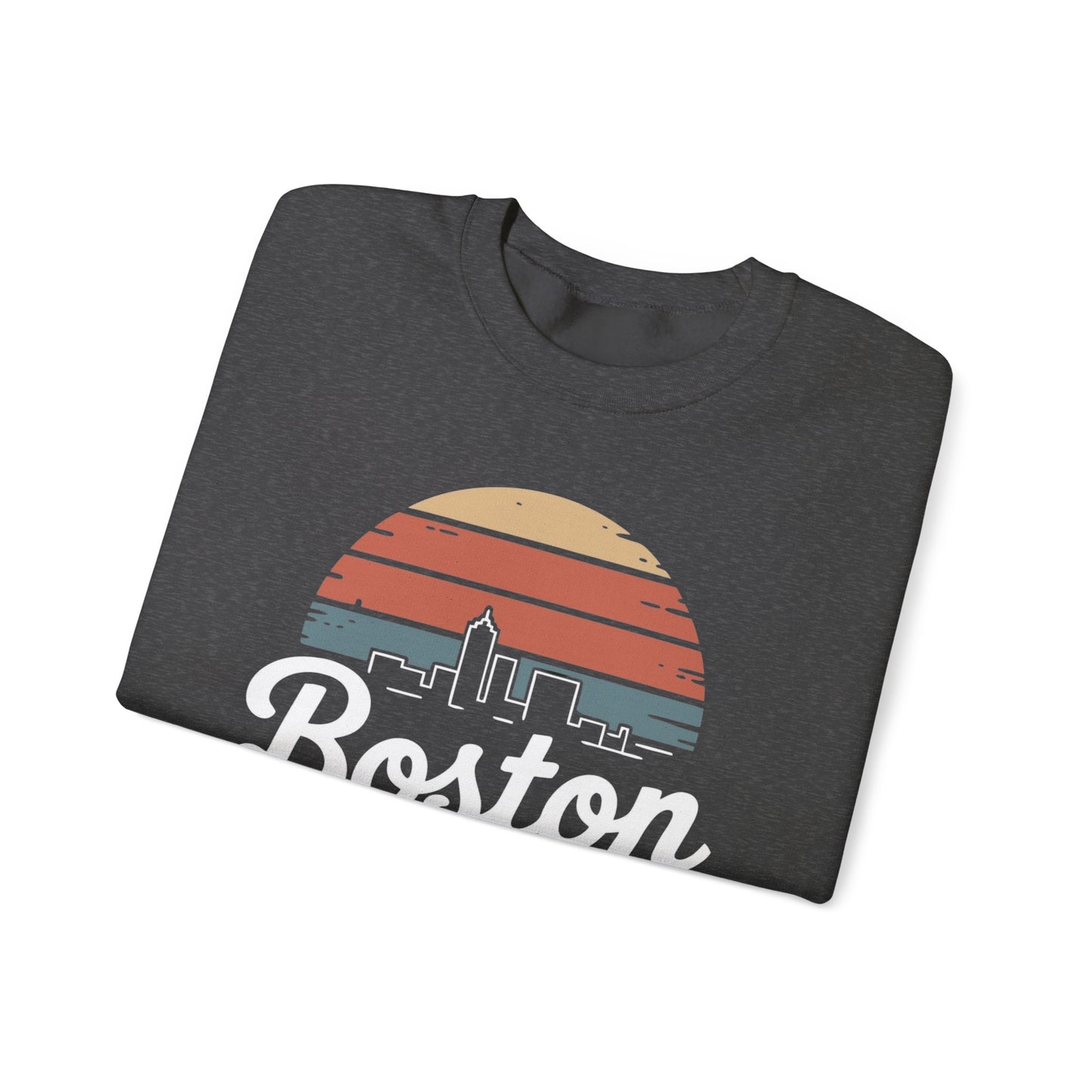 Boston Skyline Sweater NEW Unisex Heavy Blend™ Crewneck Sweatshirt