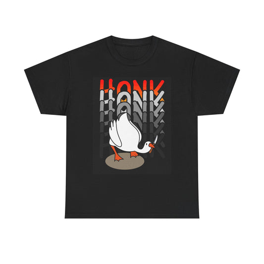 Funny Duck Graphic T Shirt Murder Honk Unisex Heavy Cotton Tee