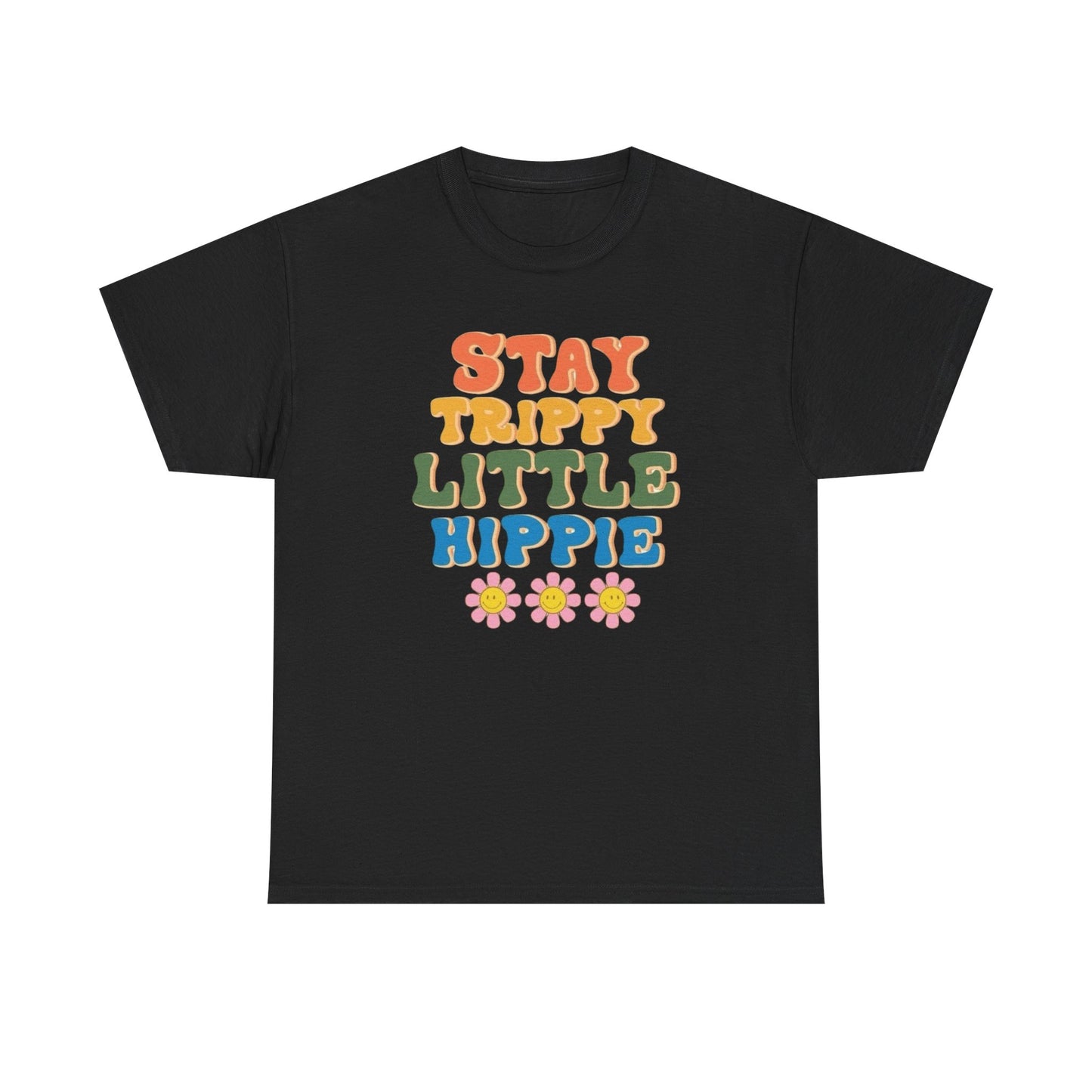 Trippy Hippie Vibes Graphic T Shirt NEW ADULT Tee