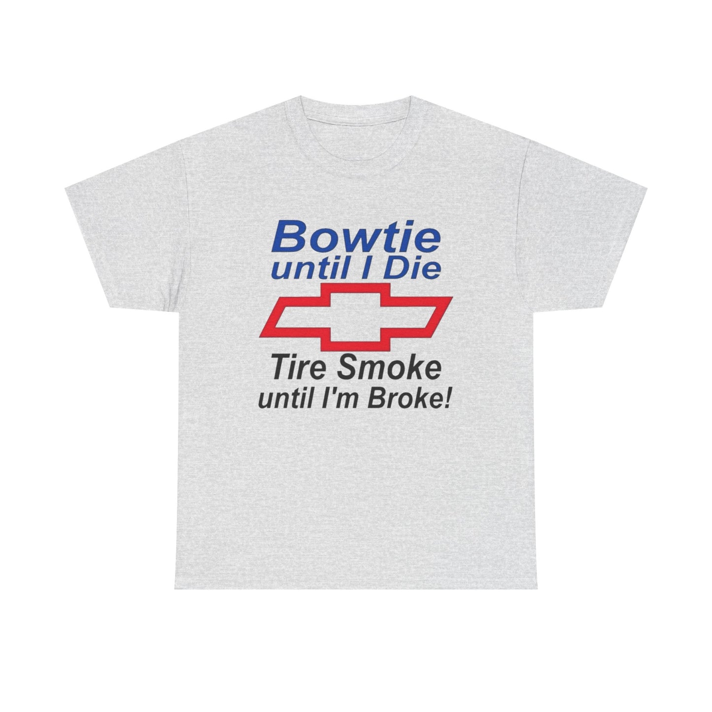 Chevrolet Bowtie Till I Die Retro Graphic T Shirt NEW ADULT Tee