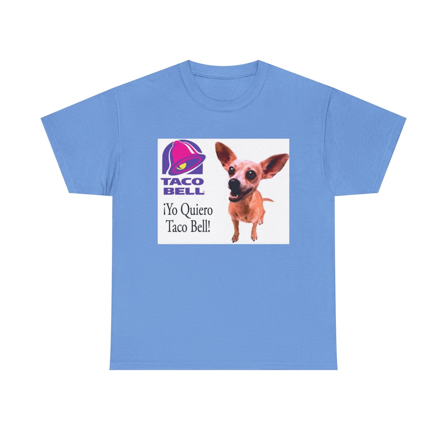 Taco Bell Shirt Funny Retro Logo Mexican Dog 90s Nostalgia Unisex Heavy Cotton