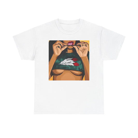 Rolling A Blunt Graphic T-Shirt Women's Heavy Comfy Cotton Tee