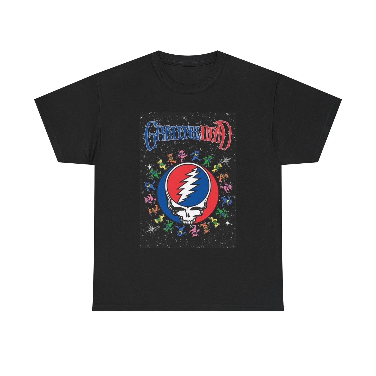 Grateful Dead Tshirt Vintage Poster Jerry Garcia The Dead Unisex Heavy Cotton 5