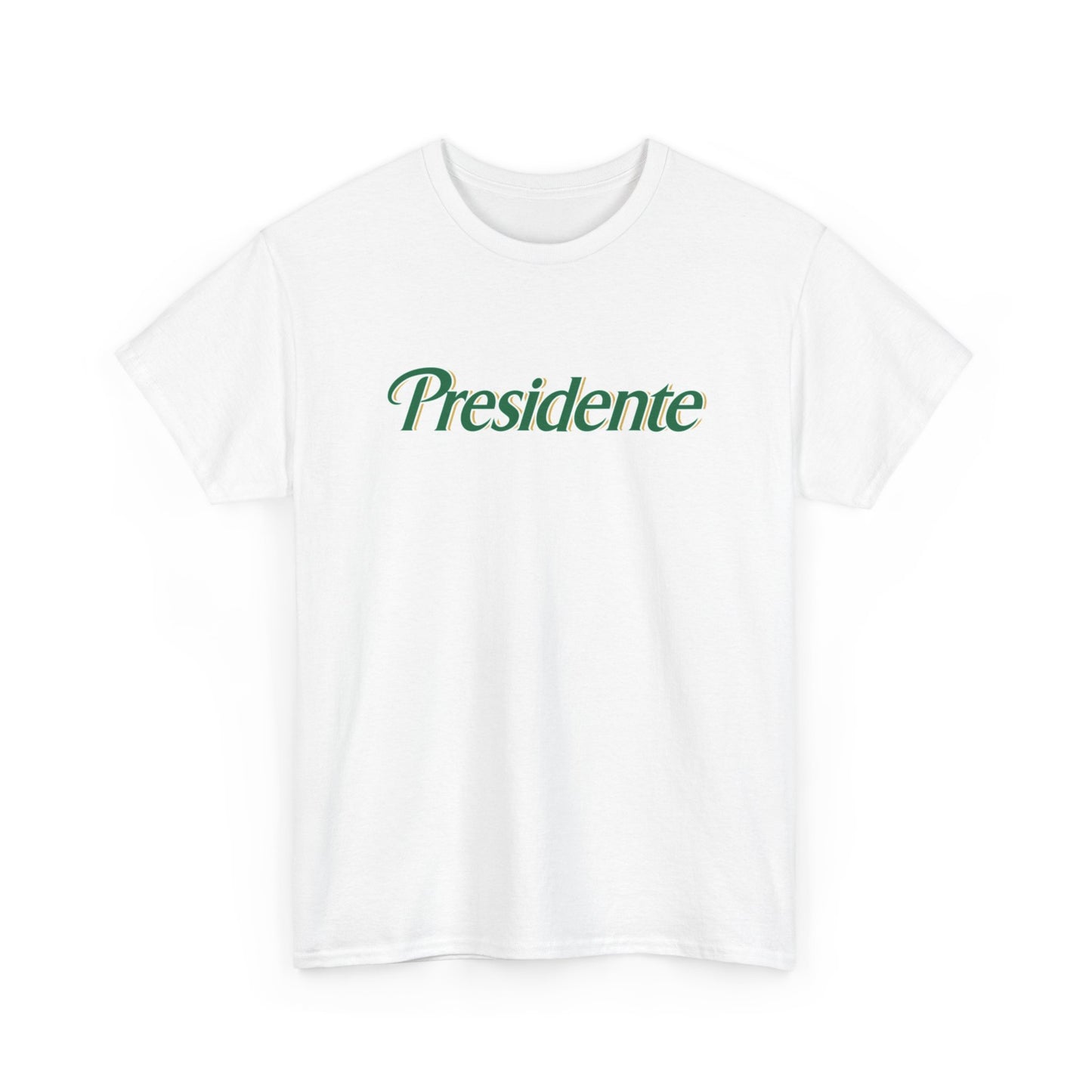 Presidente Beer Graphic T Shirt Vintage Dominican Republic Unisex Heavy Cotton