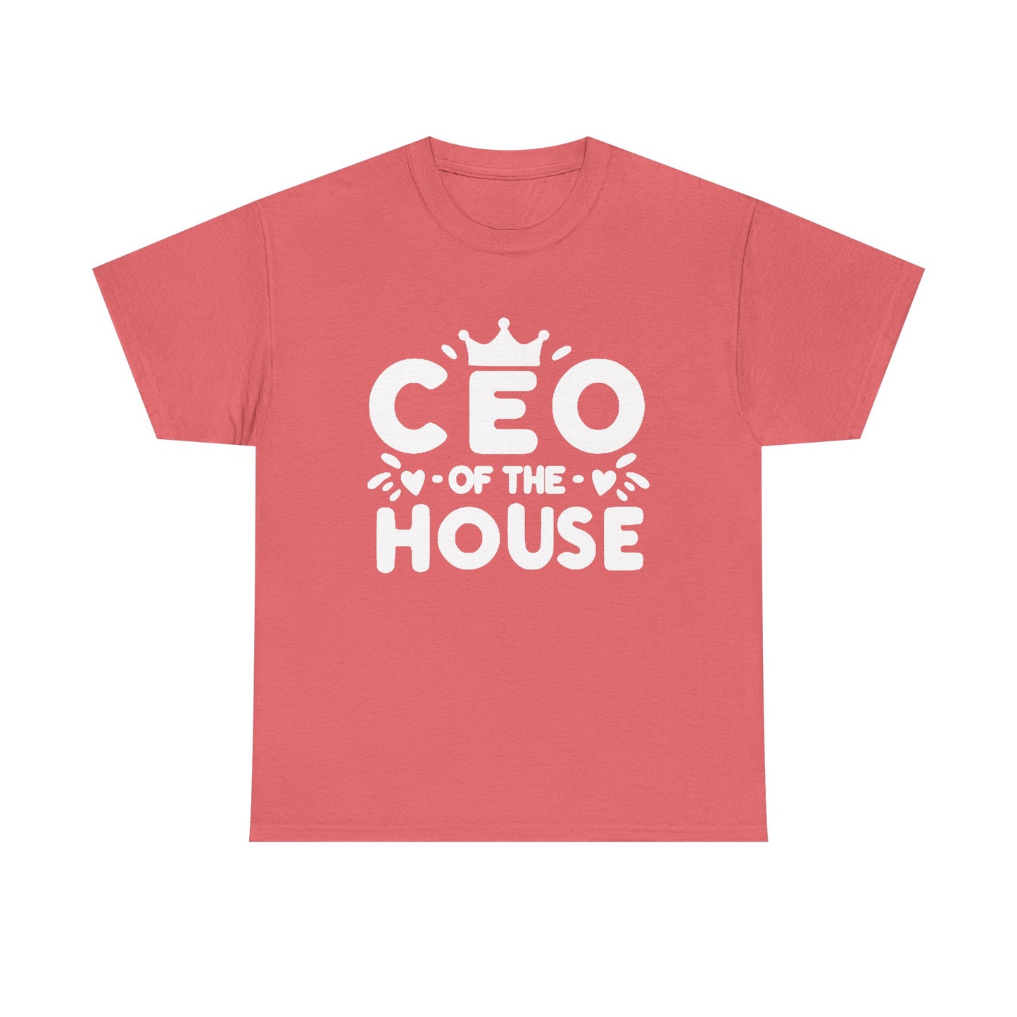 CEO Of This House T Shirt Funny graphic Jokes Unisex Heavy Cotton Tee