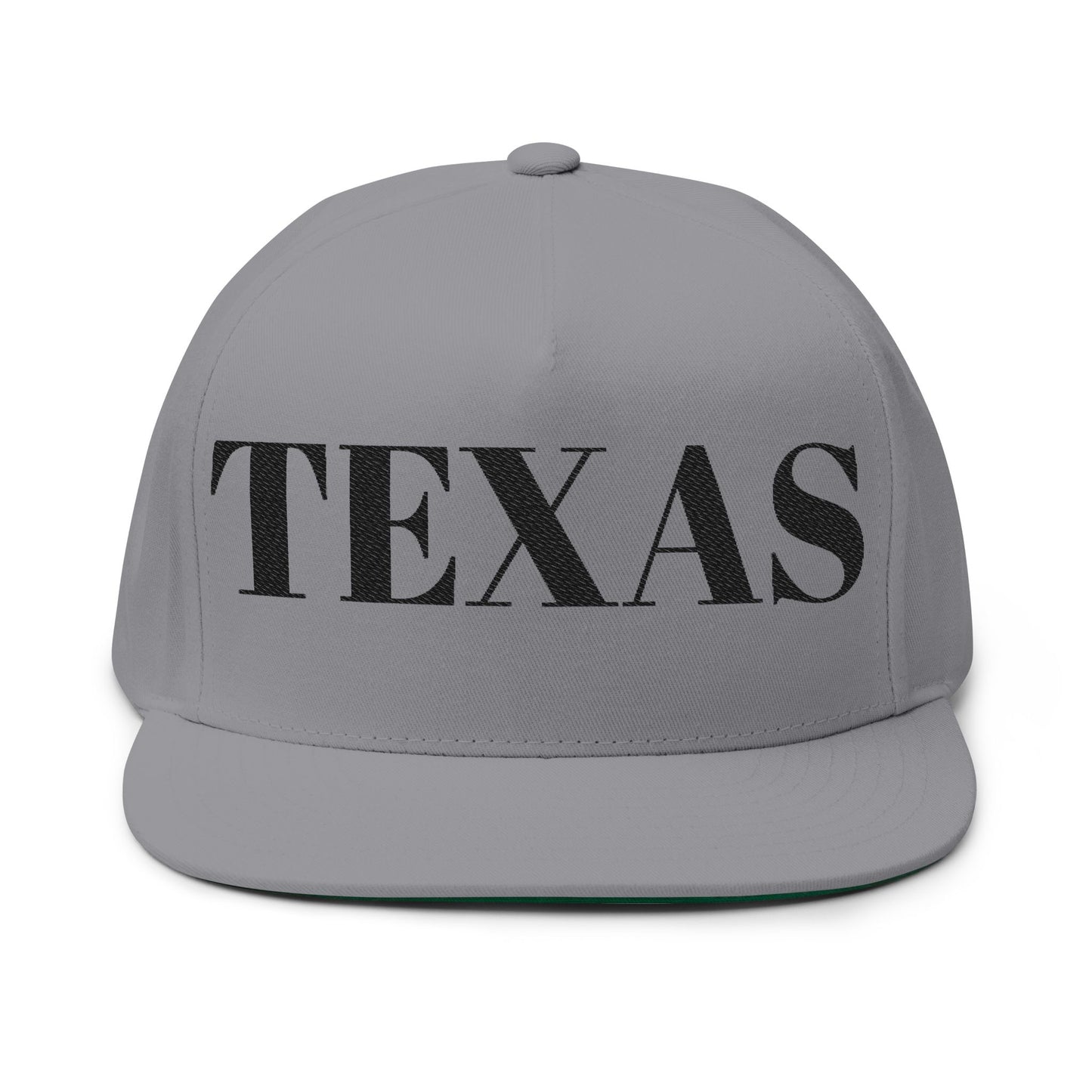Flat Bill Cap (Embroidery)