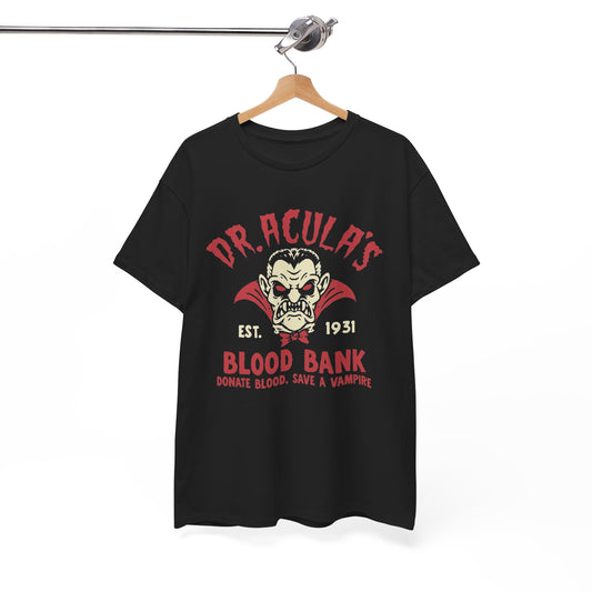 Dracula's Blood Bank T Shirt