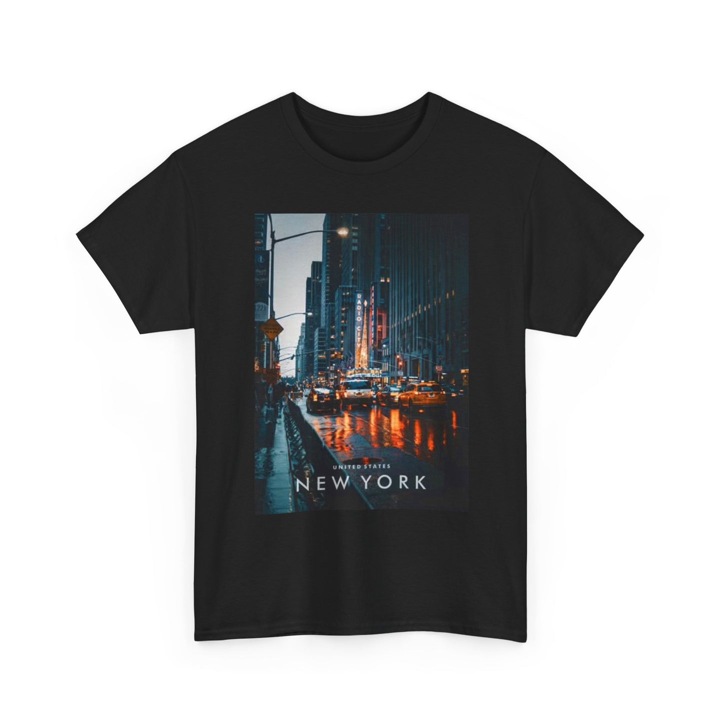 New York Streets T Shirt BRAND NEW Apparel Unisex Heavy Cotton Tee