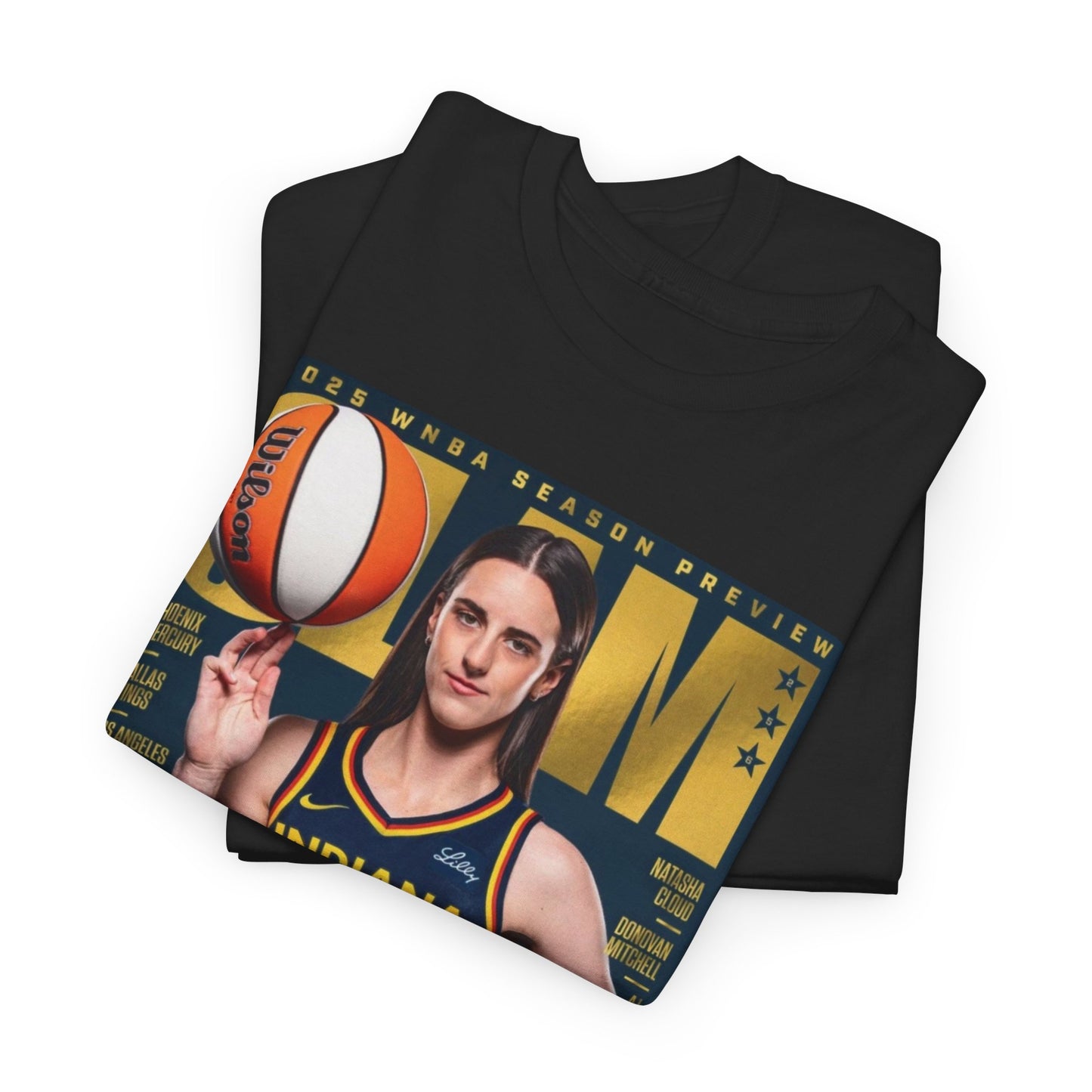 Caitlin Clark Graphic T Shirt Basketball  Unisex Heavy Cotton Tee