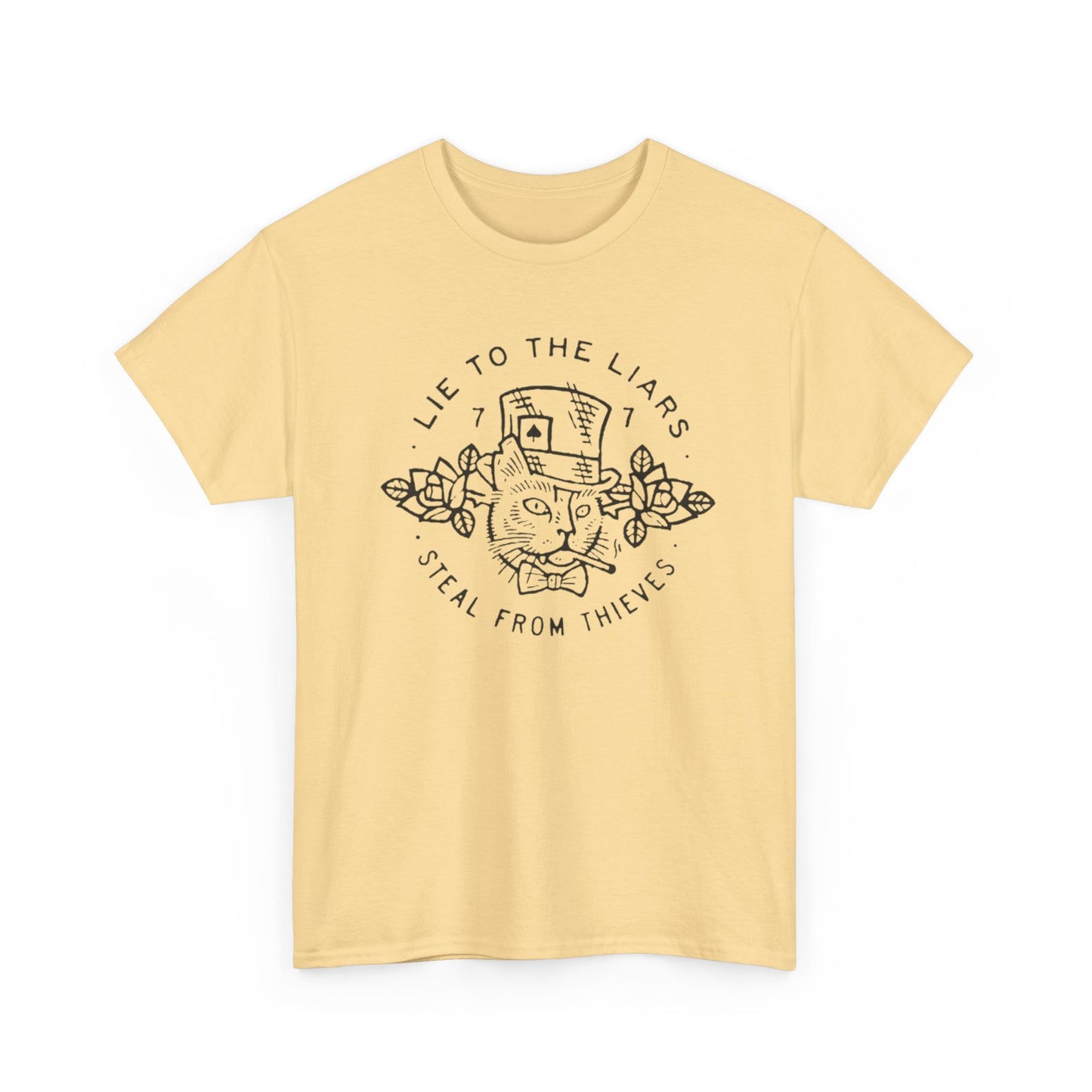 Lie To The Liars Graphic T Shirt Unisex Heavy Cotton Tee
