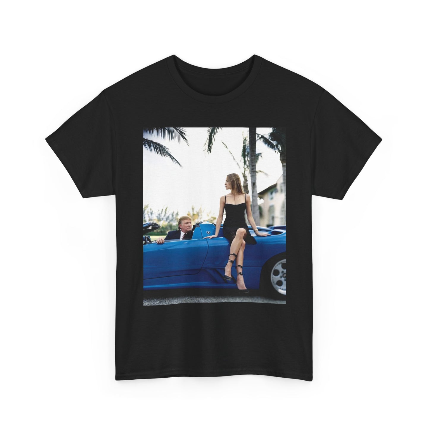 Trump Graphic T Shirt Vintage Poster Florida Unisex Heavy Cotton Tee