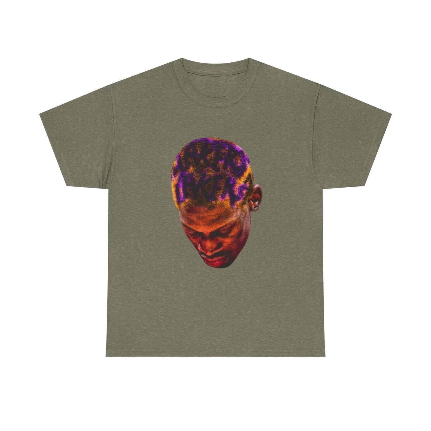 Dennis Rodman Retro Graphic T Shirt NEW Adult Regular Heavy Cotton Tee