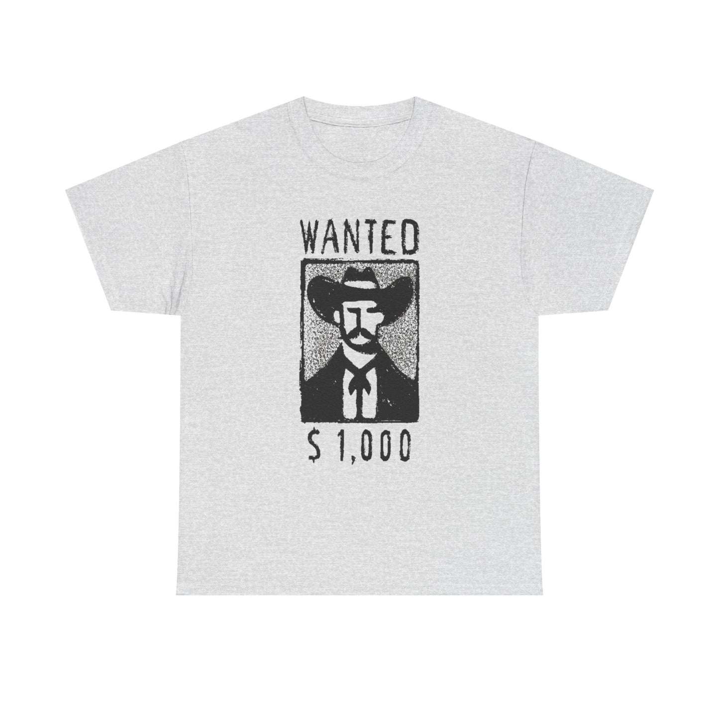 Wild Wild West Wanted Graphic T Shirt NEW ADULT Unisex Heavy Cotton Tee
