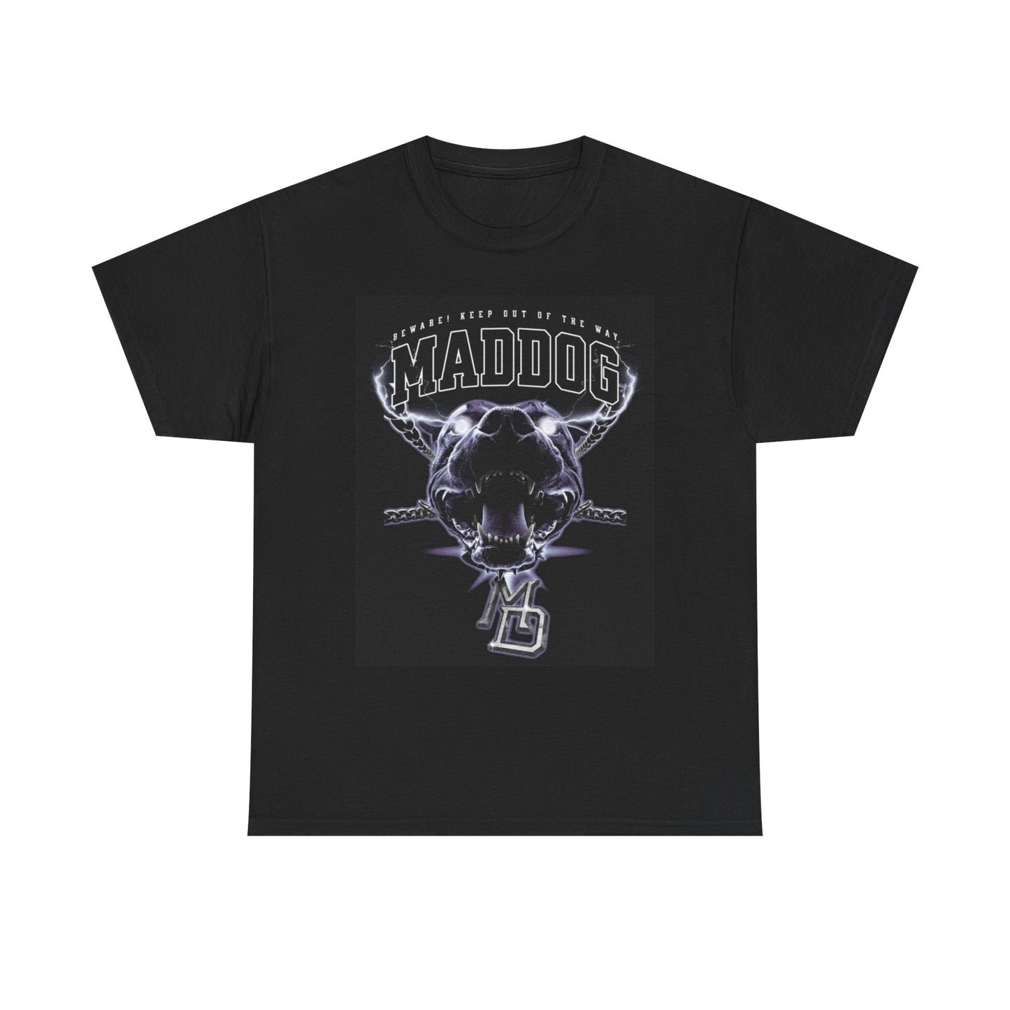 Maddog Graphic T Shirt Street Wear Apparel Unisex Heavy Cotton Tee