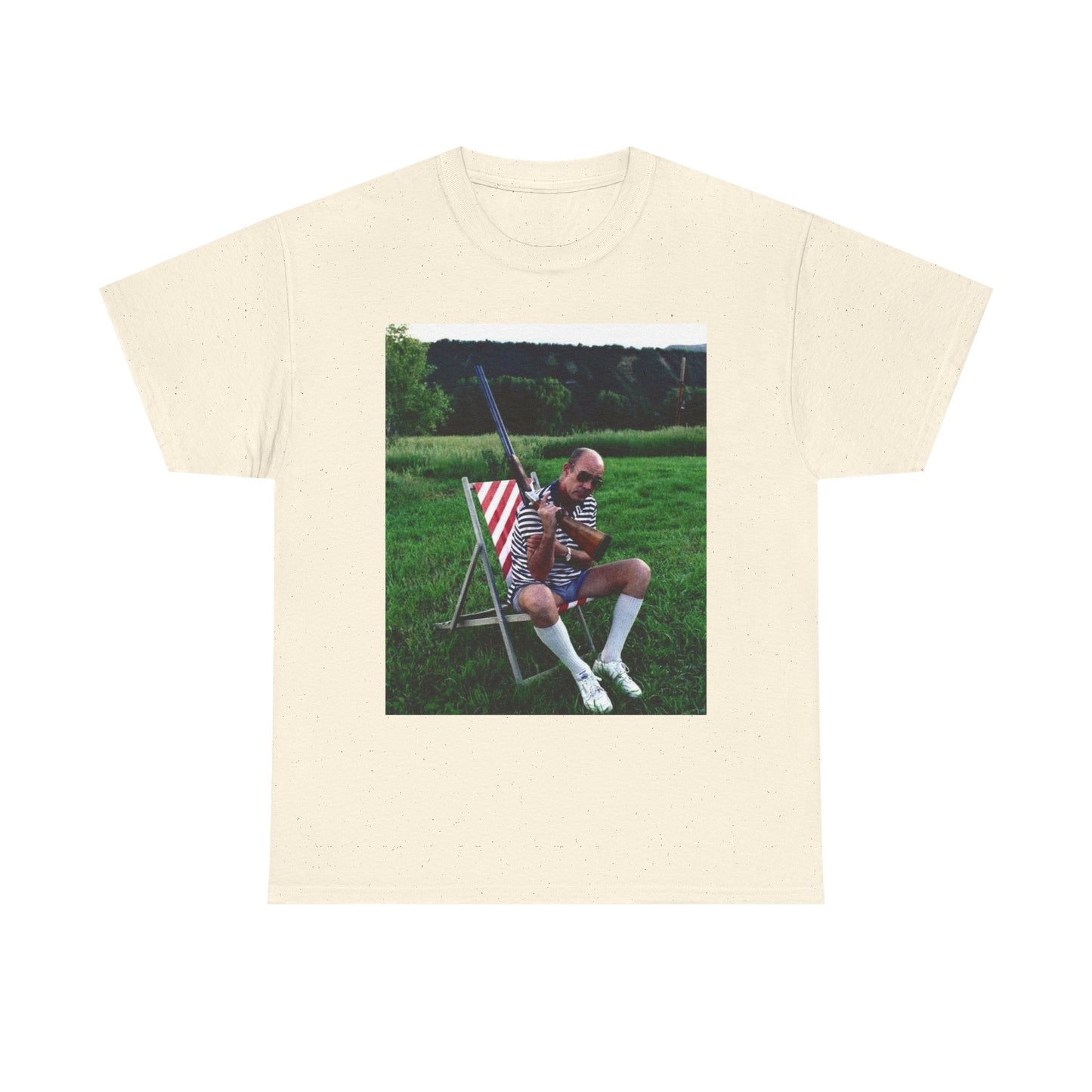 Hunter S Thompson Book Graphic T Shirt Unisex Heavy Cotton Tee Gift