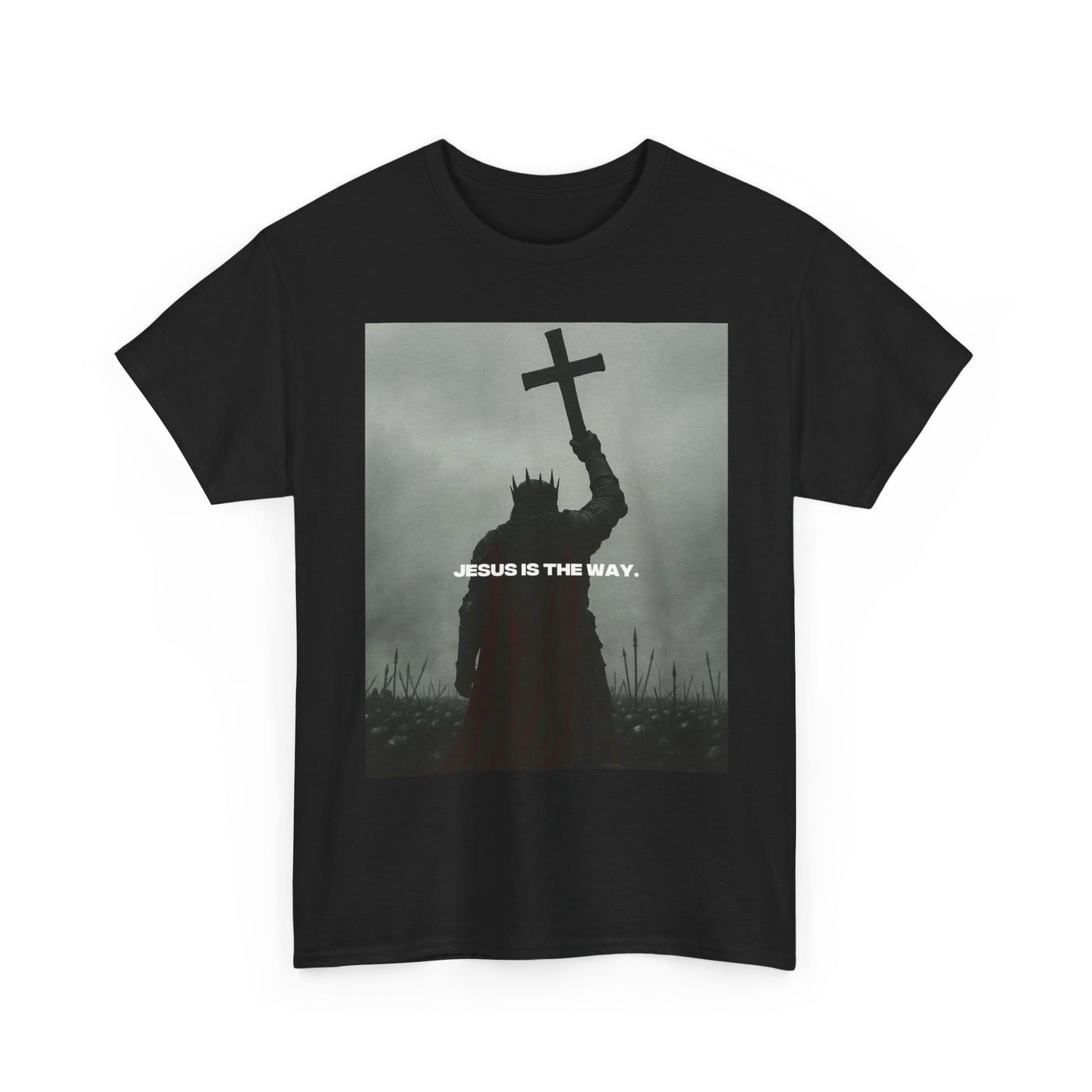 Jesus Is The Way Graphic T Shirt ADULT NEW Heavy Cotton Tee