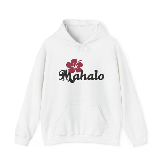 Mahalo Hawaiian Tropics Graphic Hoodie Unisex Heavy Blend™ Hooded Sweatshirt