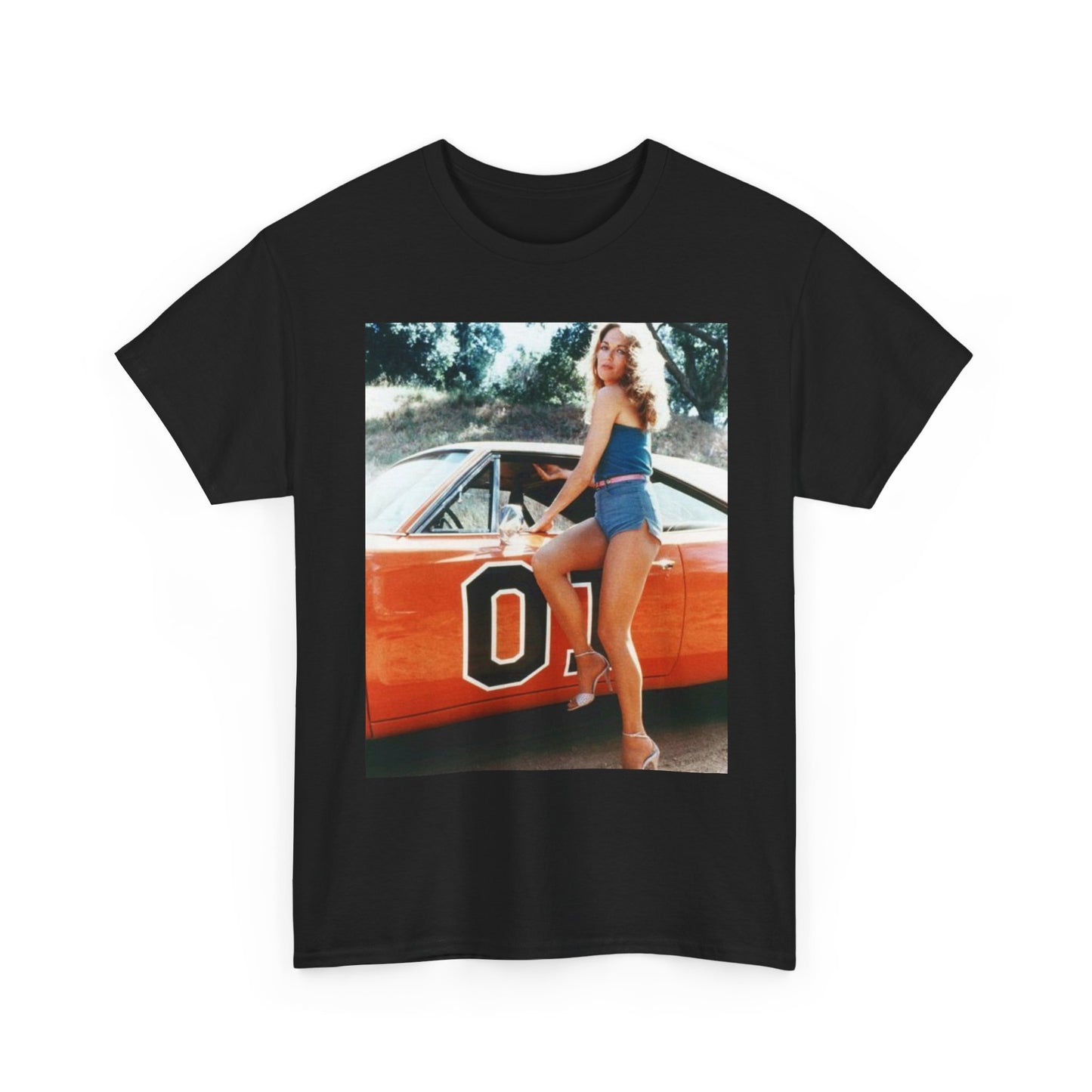 Dukes Of Hazzard Graphic T Shirt Vintage Poster Retro Unisex Heavy Cotton Tee 1