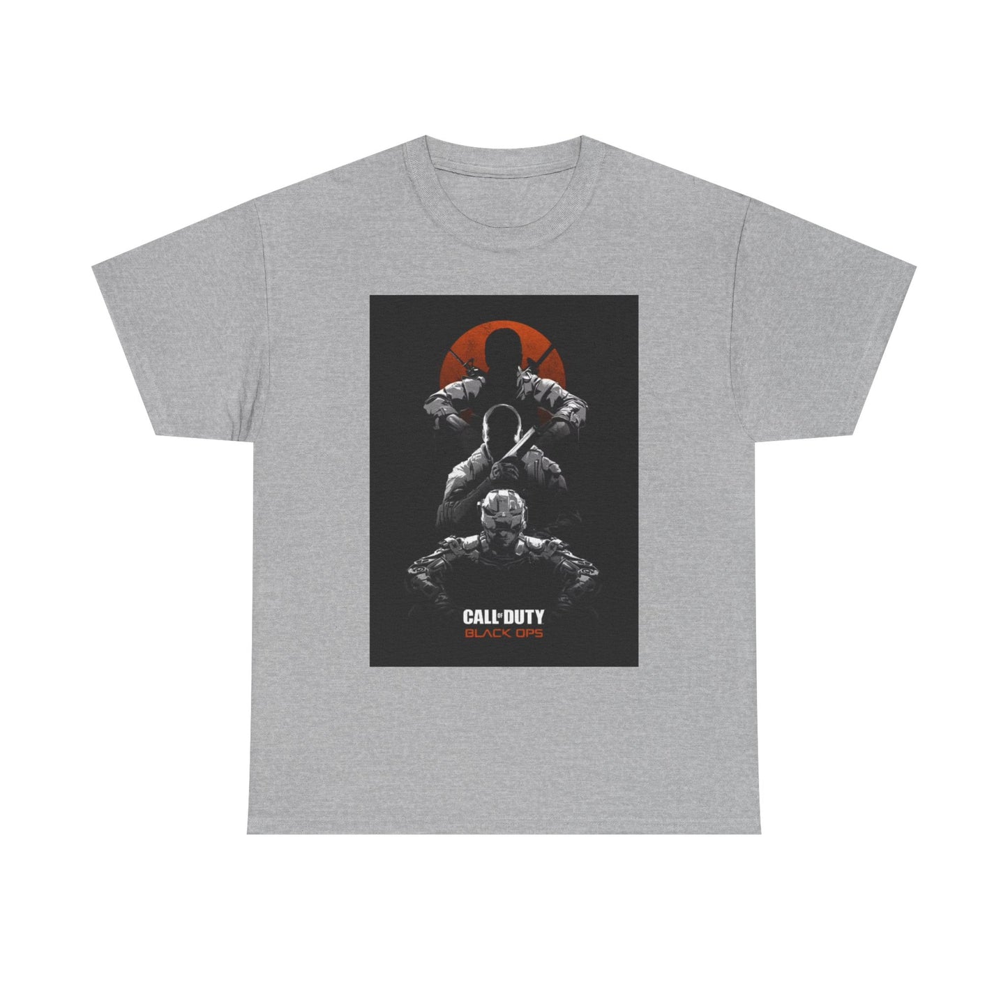 Call of Duty Black OPS Tshirt Retro gamer Xbox gaming Unisex Heavy Cotton Tee