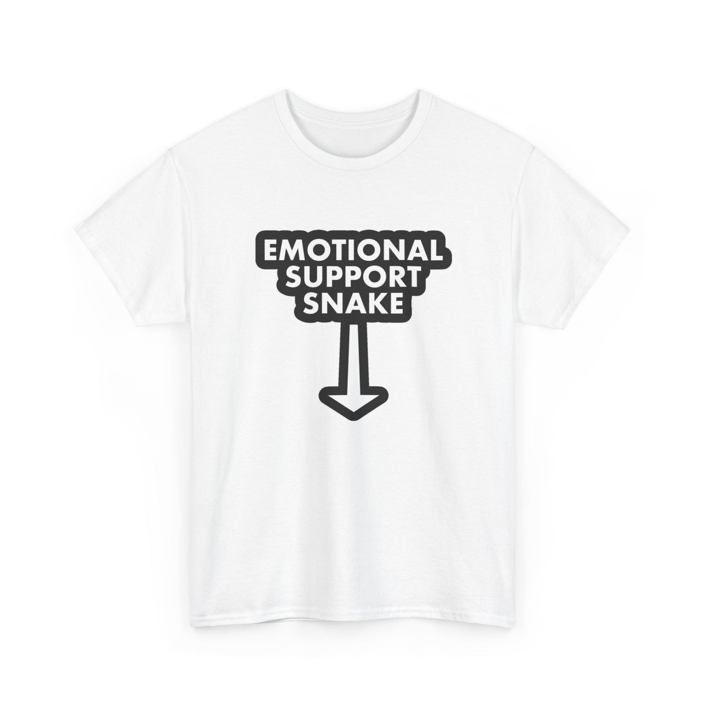 Emotional Support Snake Sex Humor T Shirt Graphic Unisex Heavy Cotton NEW GIFT