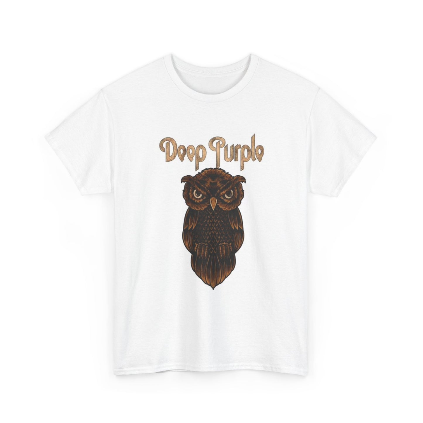 Deep Purple Graphic T Shirt Vintage Rock Band Merch Unisex Heavy Cotton Tee