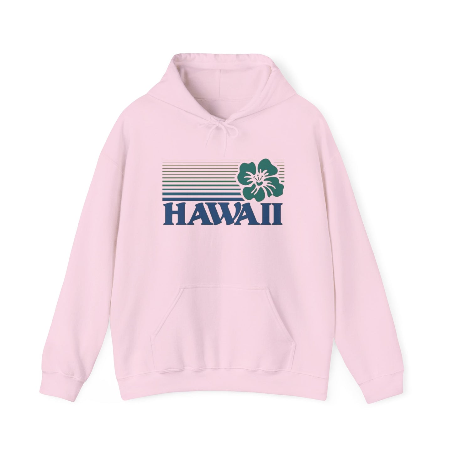 Hawaii Surfing Graphic Hoodie Unisex Heavy Blend™ Hooded Sweatshirt
