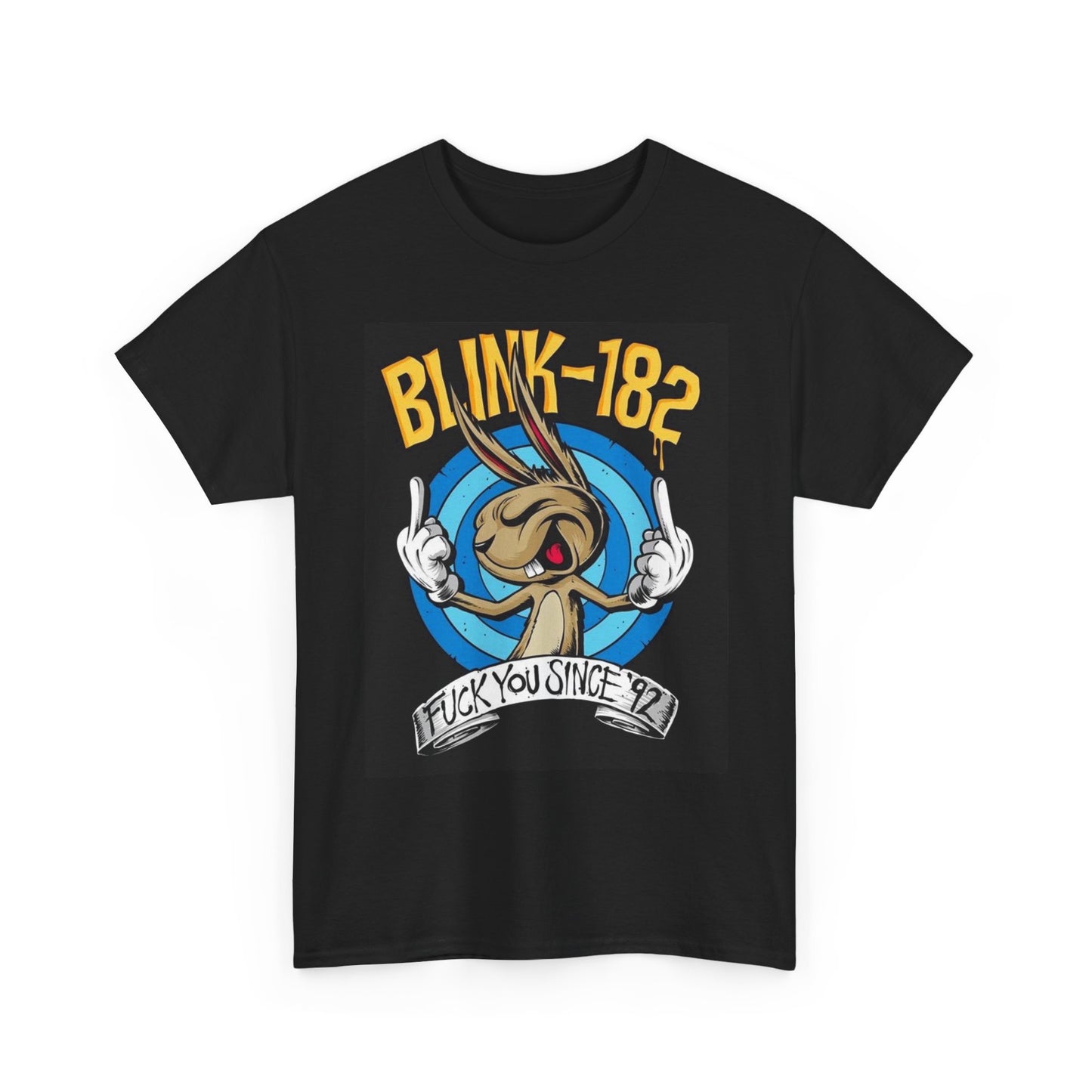 Blink 182 Retro Punk Graphic T Shirt Cotton Tee