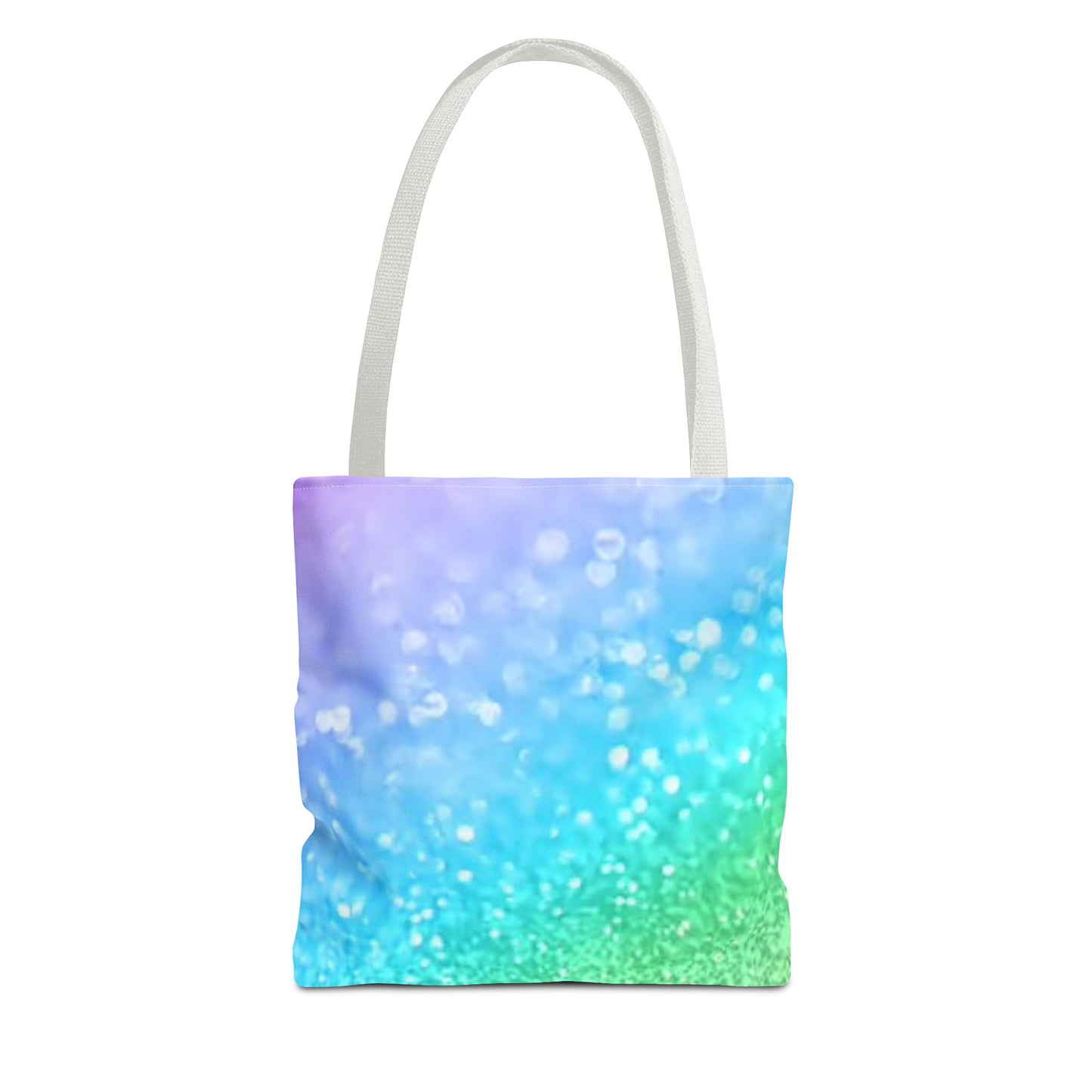 Rainbow Glitter Tote Bag (AOP) Brand New