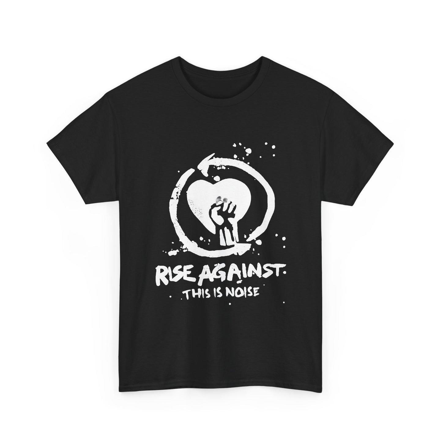 Rise Against T-shirt Rock Band Graphic punk rock Unisex Heavy Cotton Tee