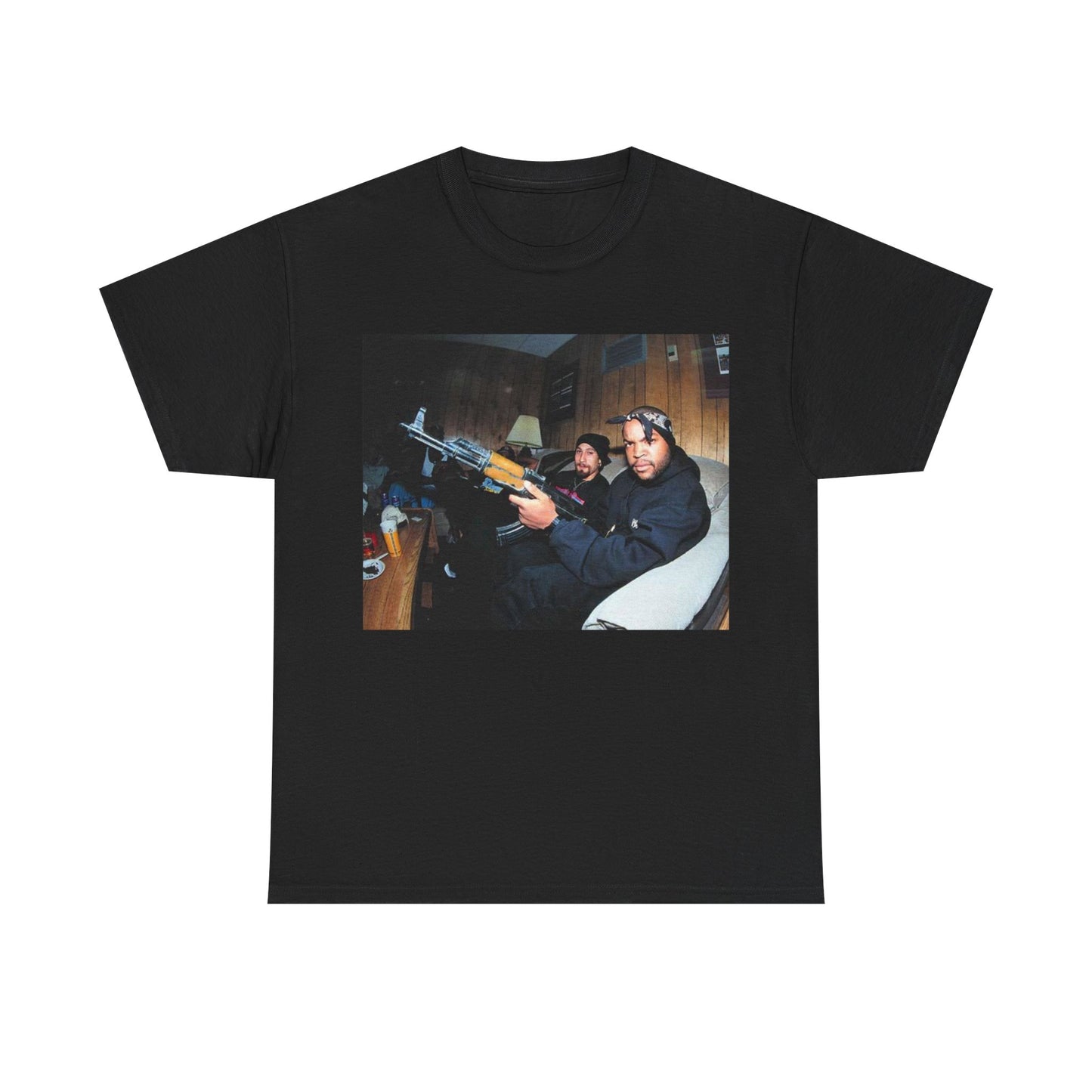 Ice cube T-shirt vintage 90s NWA California retro meme Unisex Heavy Cotton Tee