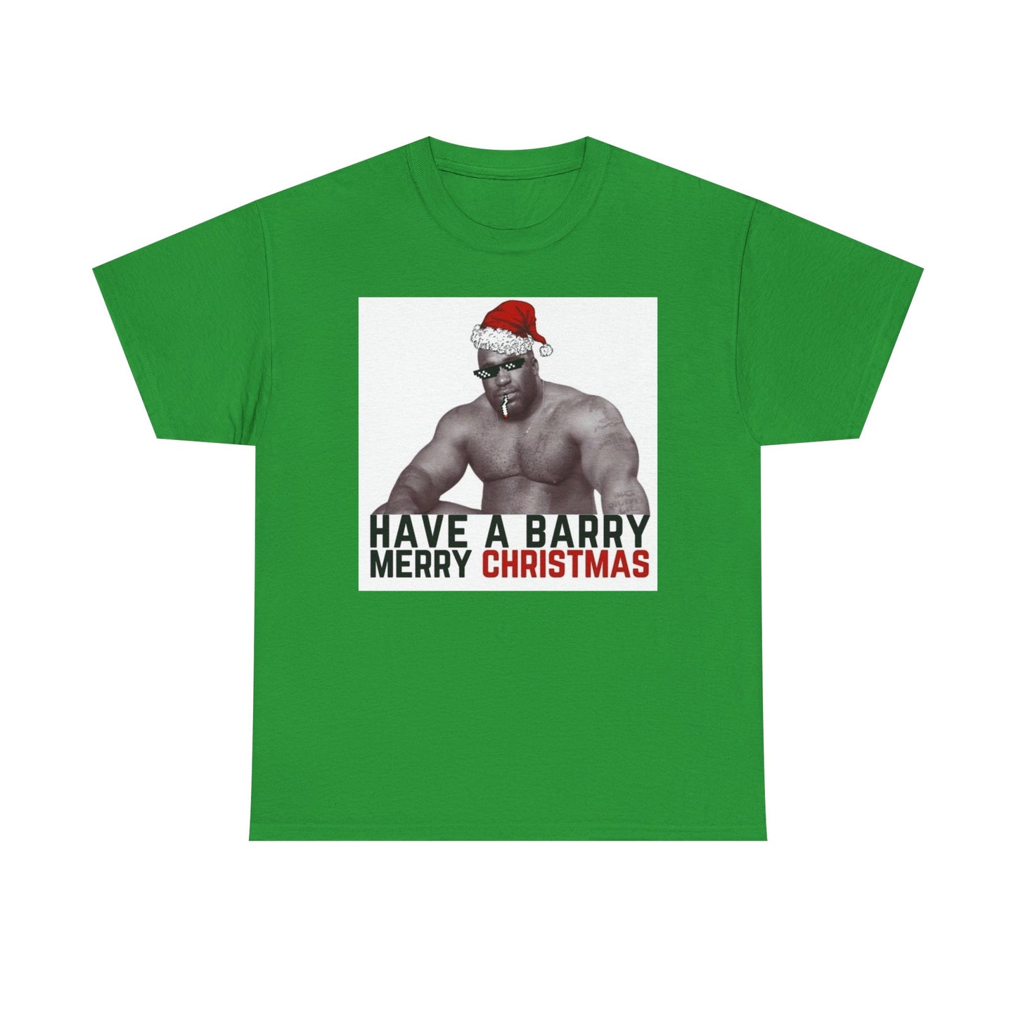 Barry Merry Christmas Funny Viral T Shirt Happy Holidays Funny Unisex Heavy Joke