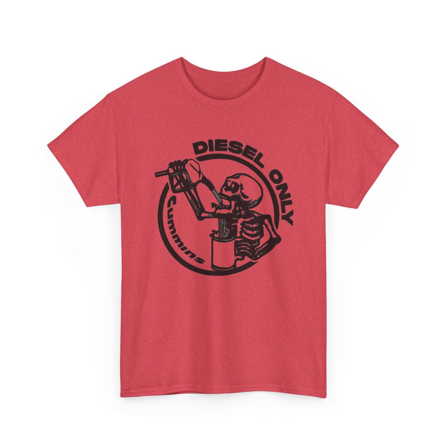 Diesel Only Cummins Graphic T Shirt Unisex Heavy Cotton Tee NEW
