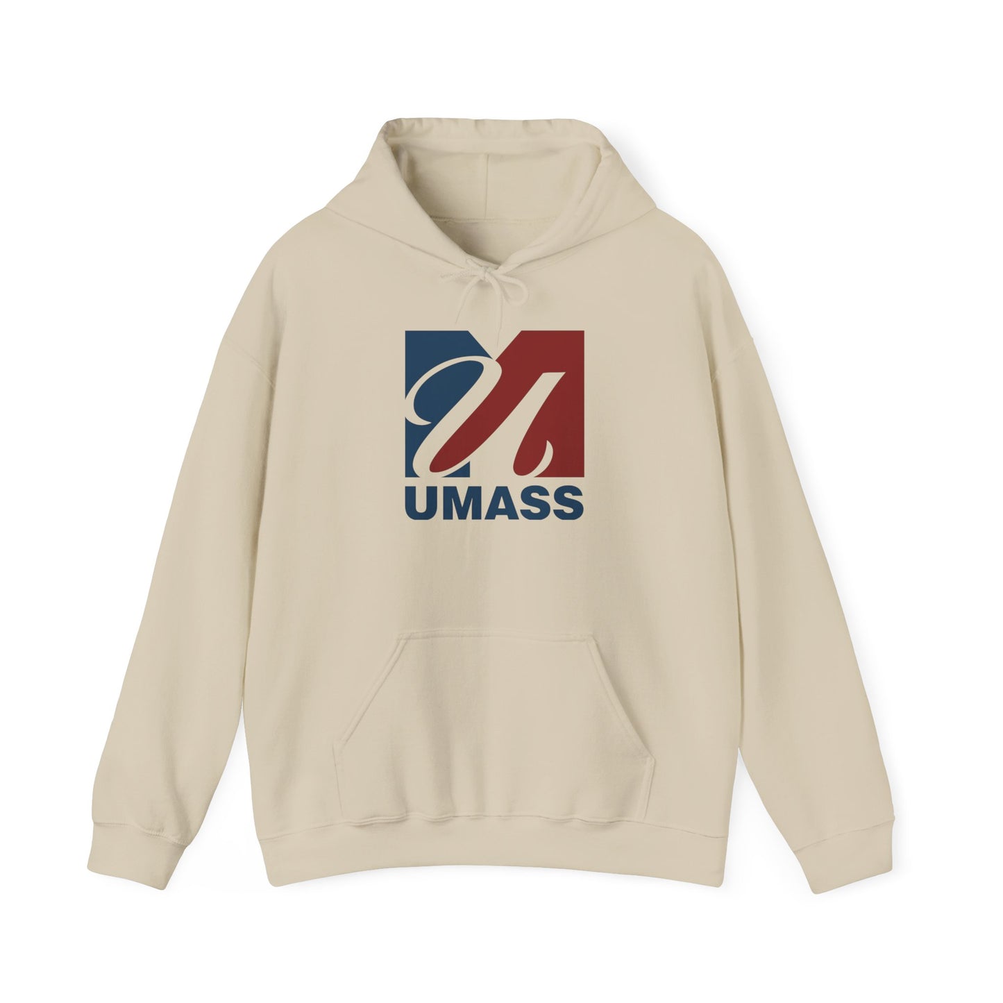UMASS Graphic Hoodie Boston Massachusetts Unisex Heavy Blend™ Hooded Sweatshirt