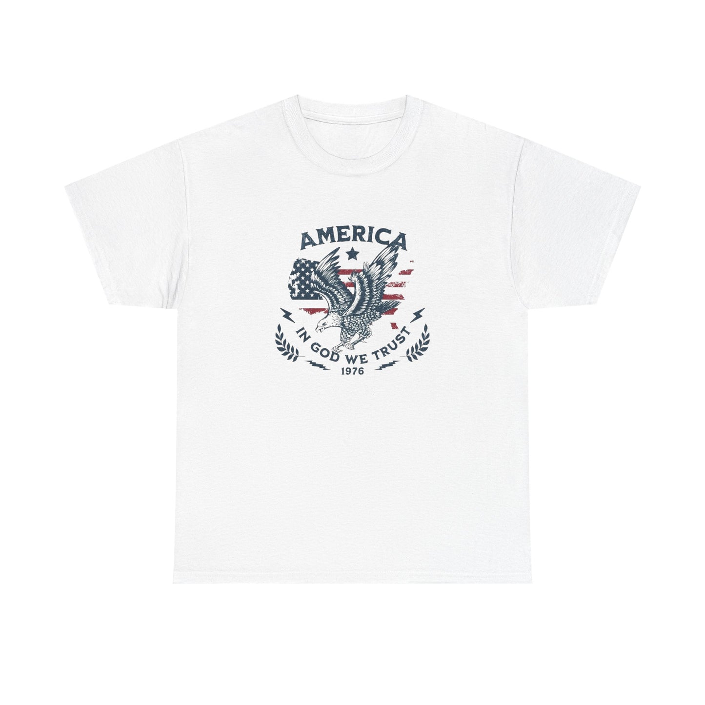 American Bald Eagle USA Graphic T Shirt NEW Unisex Heavy Cotton Tee