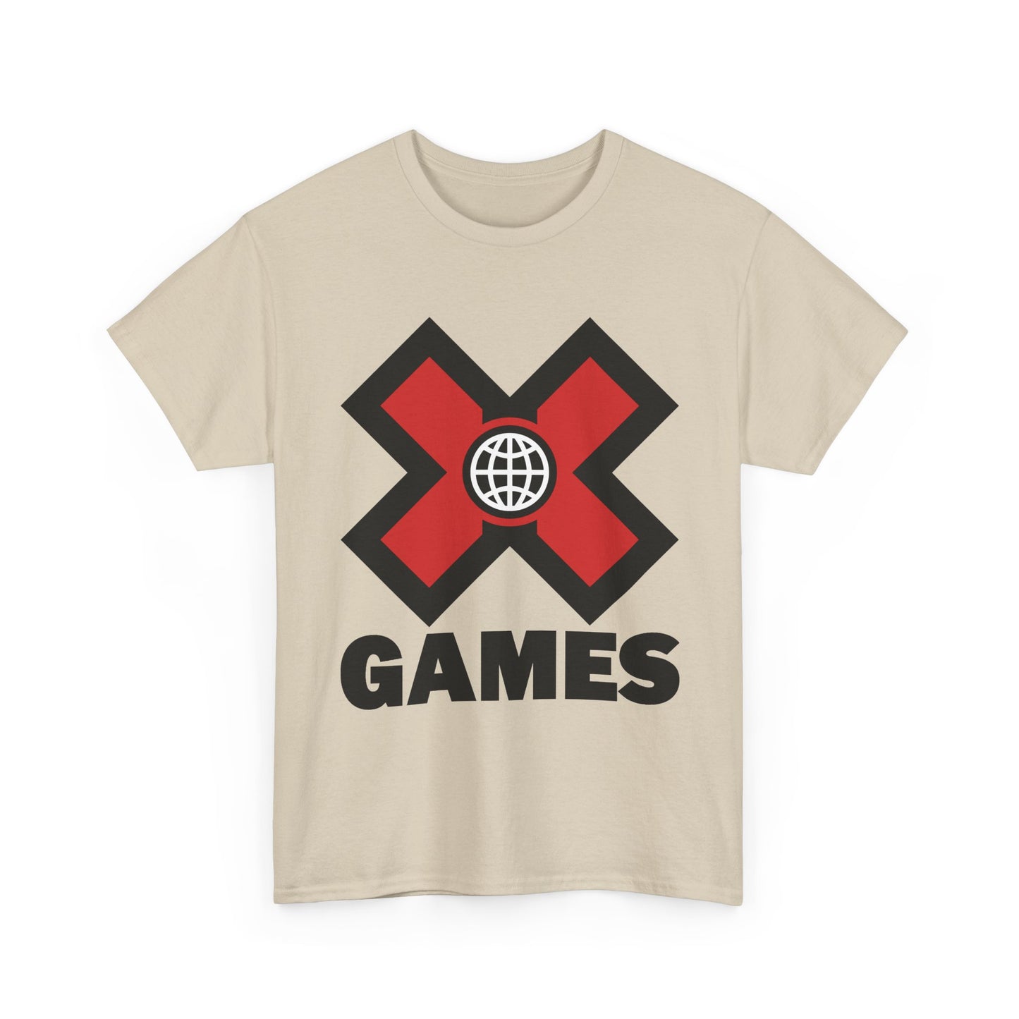 X Games Graphic T Shirt Vintage Sports Retro Unisex Heavy Cotton Tee