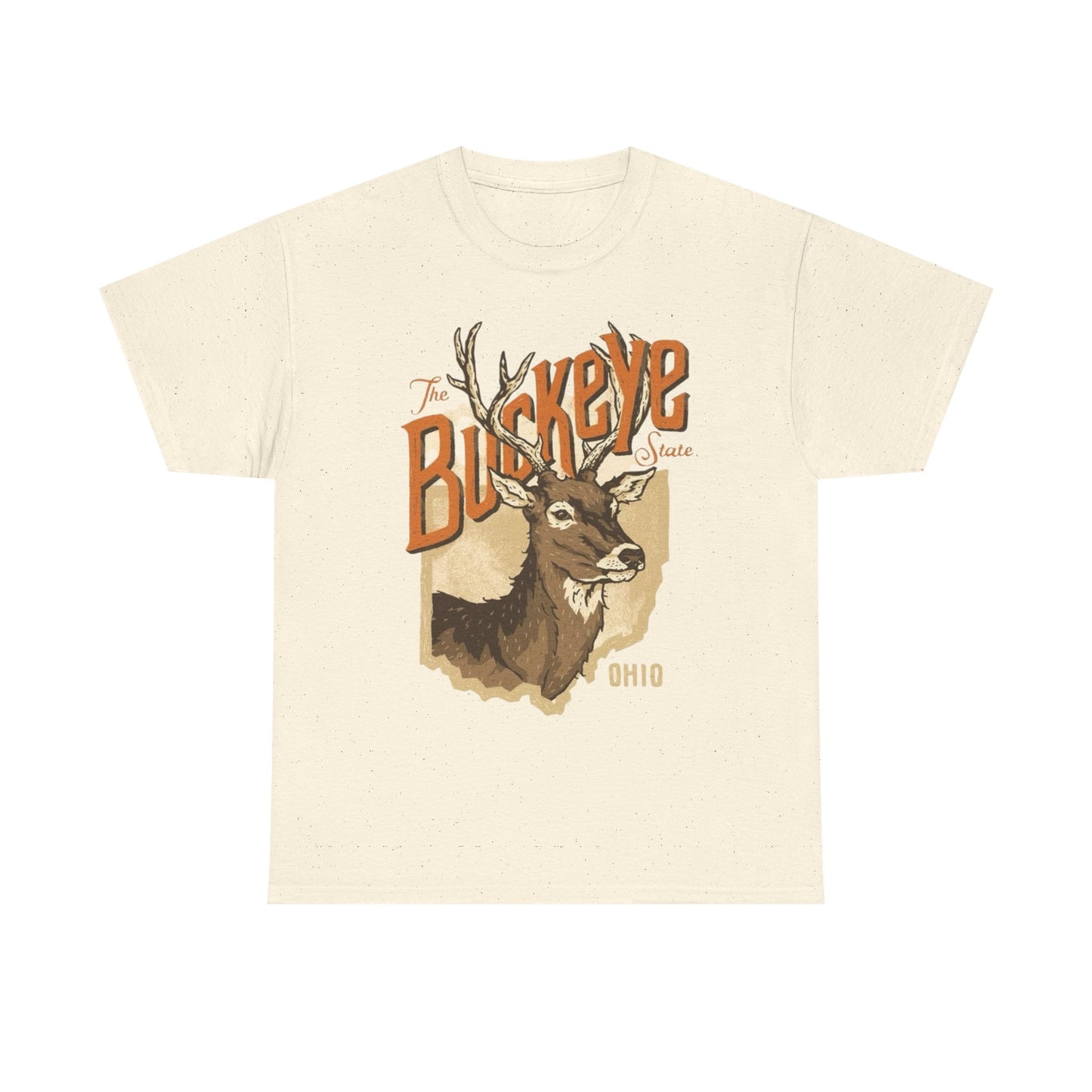 The Buckeye State Ohio Graphic T Shirt NEW ADULT TEE Cotton