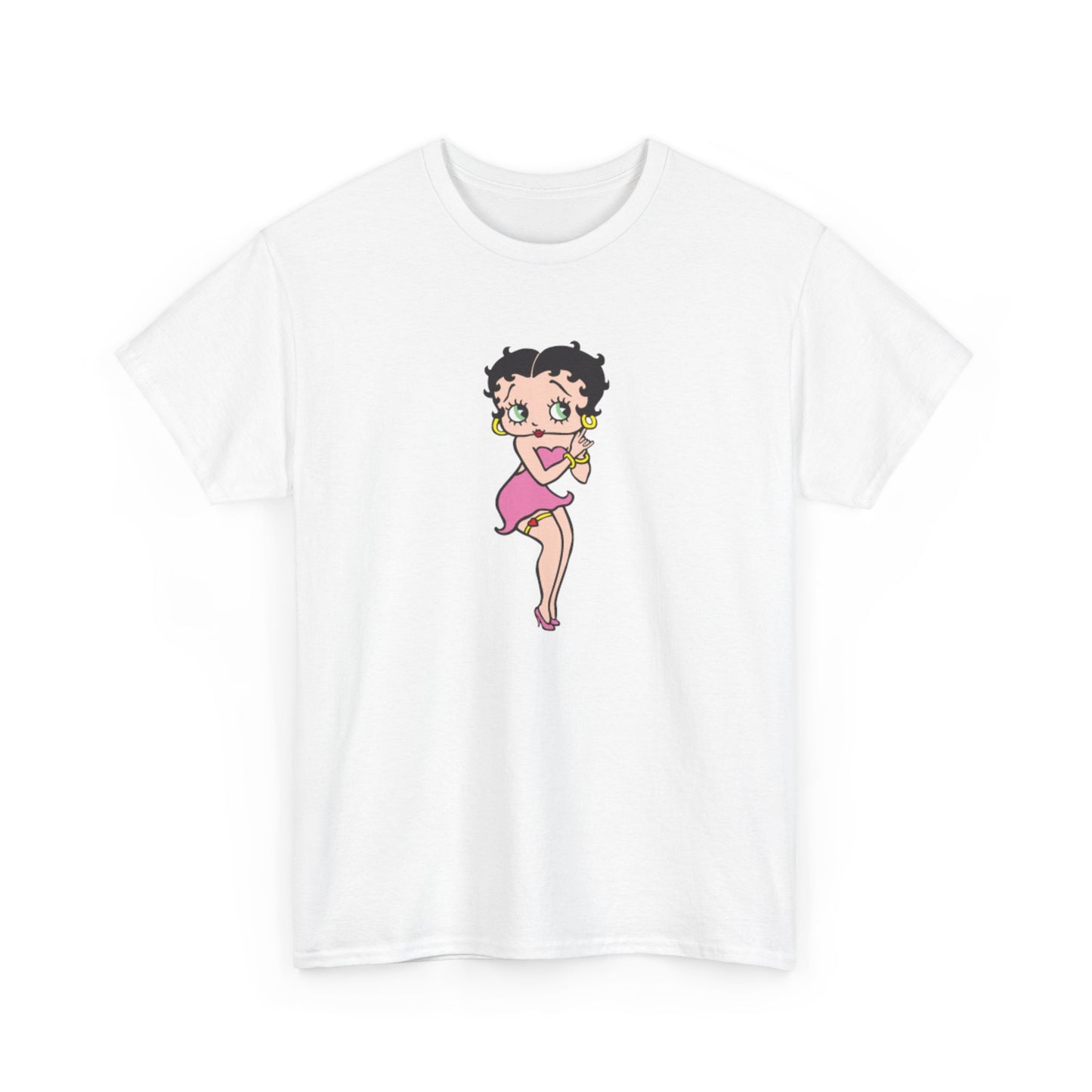 Betty Boop Graphic T Shirt Vintage Retro Art Unisex Heavy Cotton Tee 6