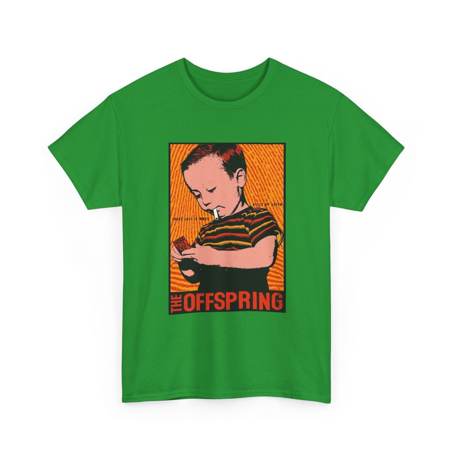 The offspring shirt vintage art retro cigarette band rock Unisex Heavy Cotton