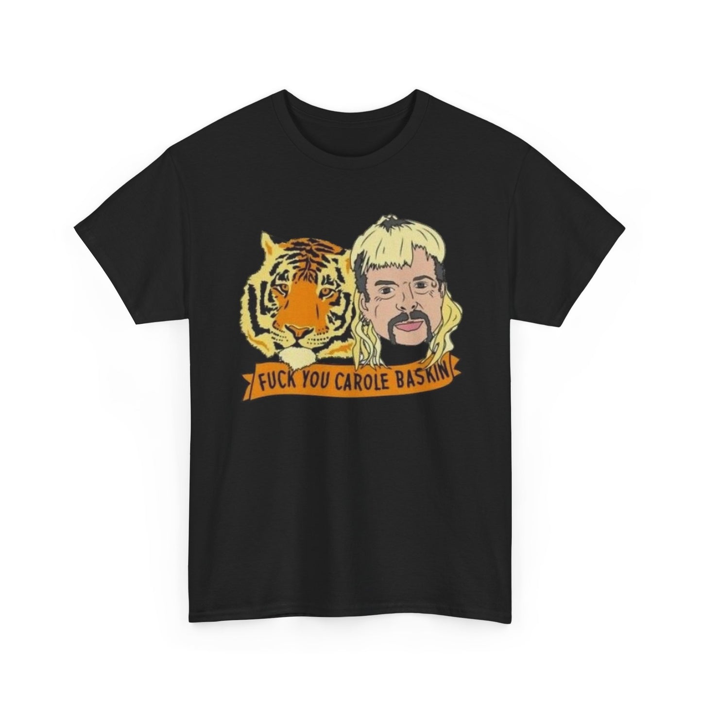 Joe Exotic Retro Funny Graphic T Shirt Unisex Heavy Cotton Tee