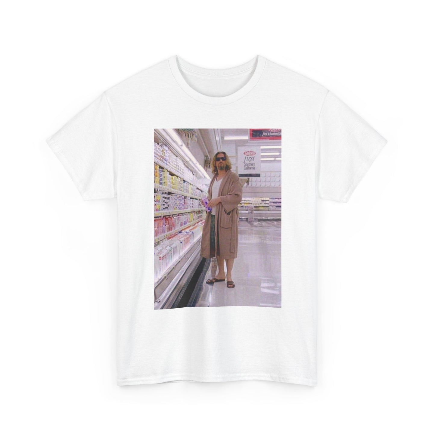 The Dude The Big Lebowski Vintage Graphic T Shirt NEW Adult Tee