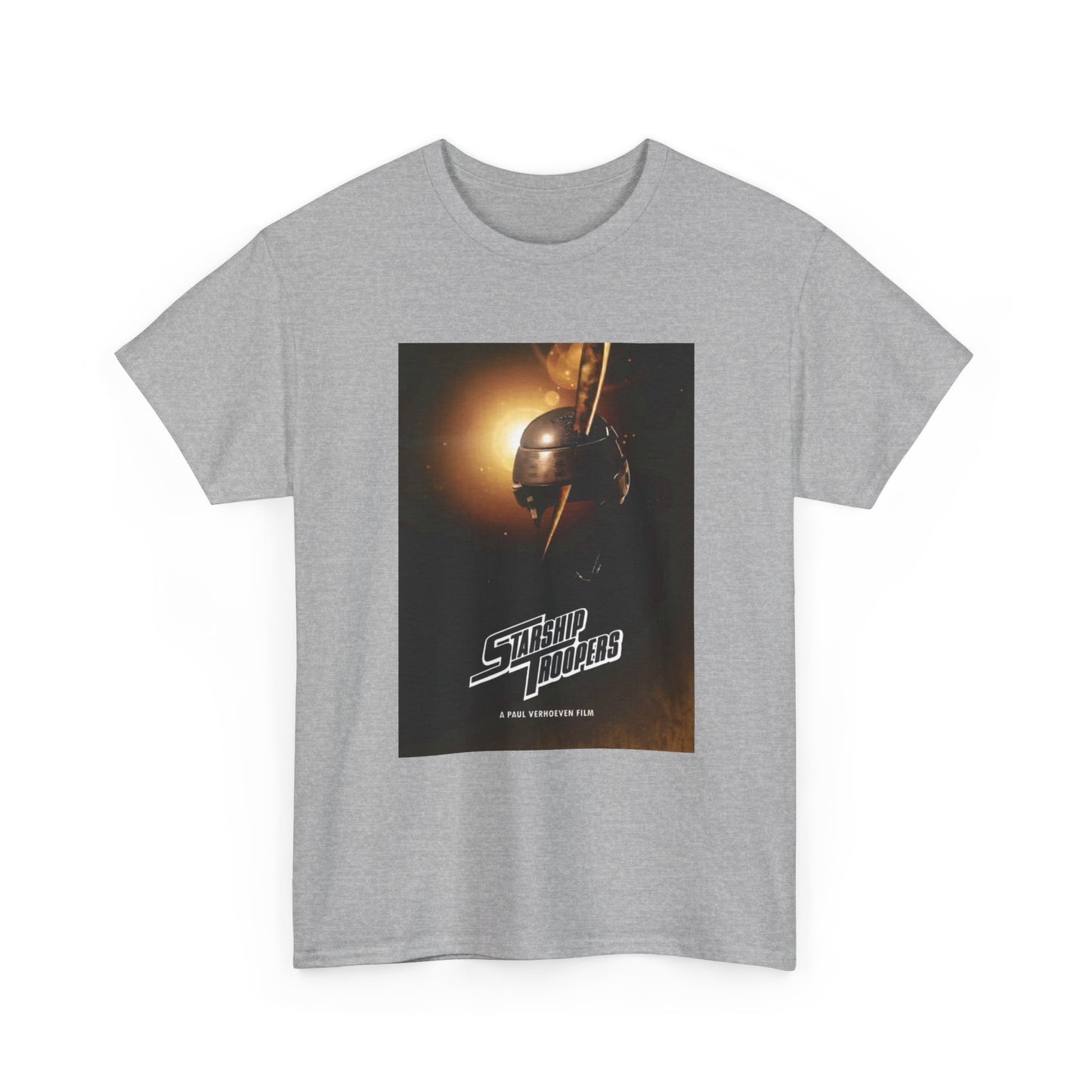 StarShip Troopers Tshirt Retro Action Movie Vintage Unisex Heavy Cotton Tee