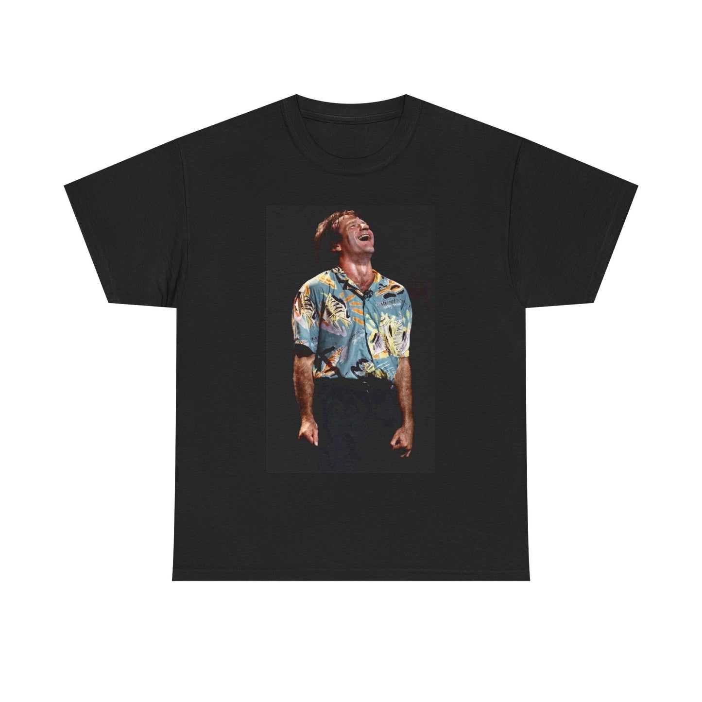 Robin williams T-shirt vintage comedy store retro art Unisex Heavy Cotton Tee