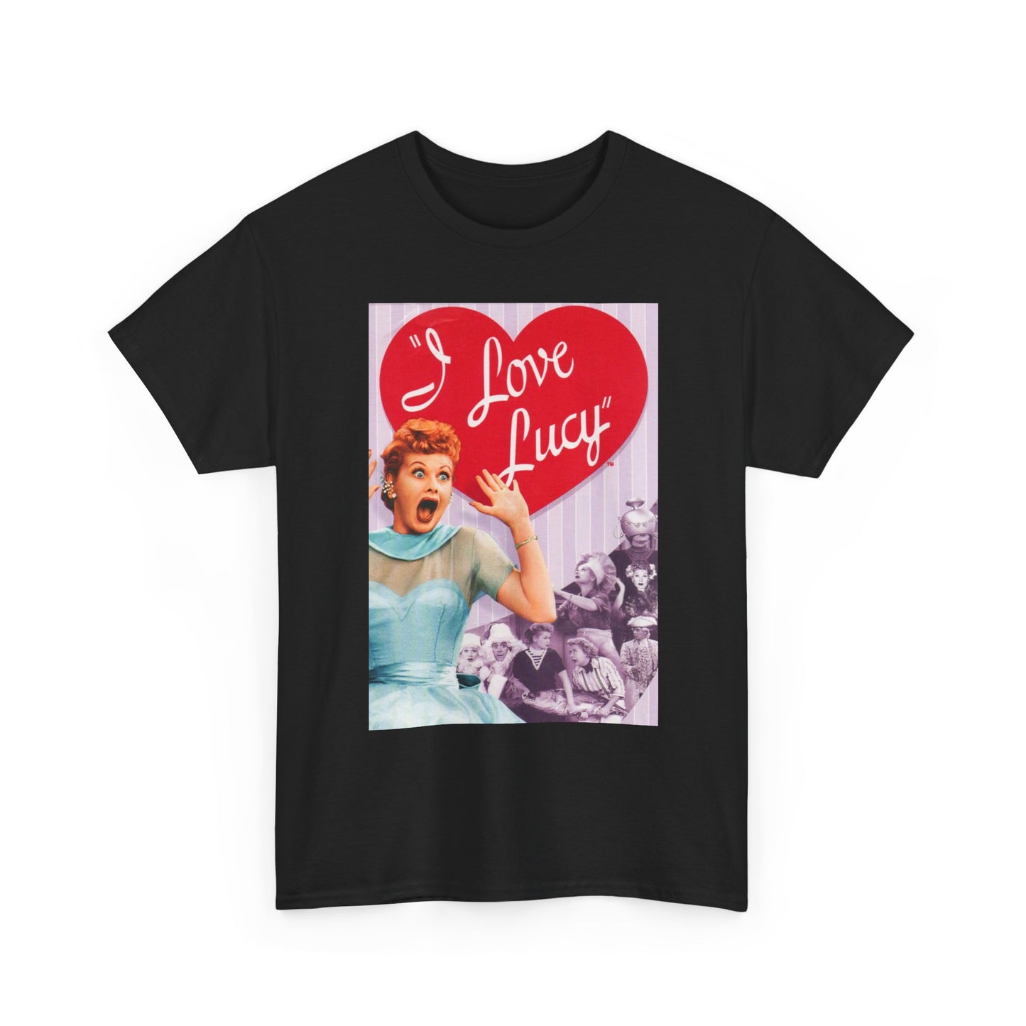 I Love Lucy Graphic T Shirt Vintage Retro Classic Series Comedy Unisex