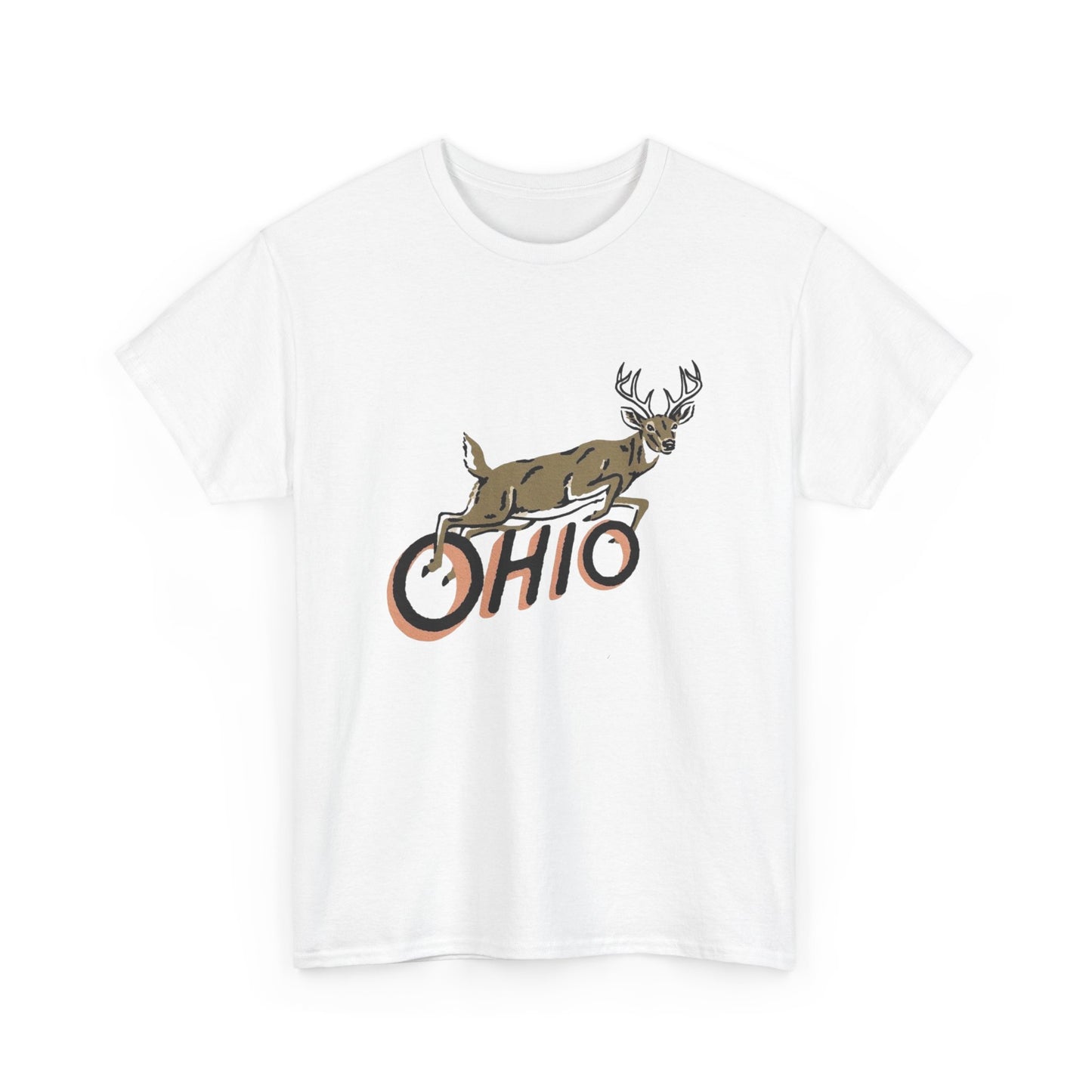 Ohio Bucks Graphic T Shirt NEW ADULT TEE Cotton