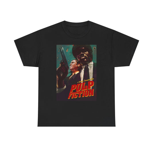 Pulp Fiction Movie T Shirt BRAND NEW Apparel Unisex Heavy Cotton Tee