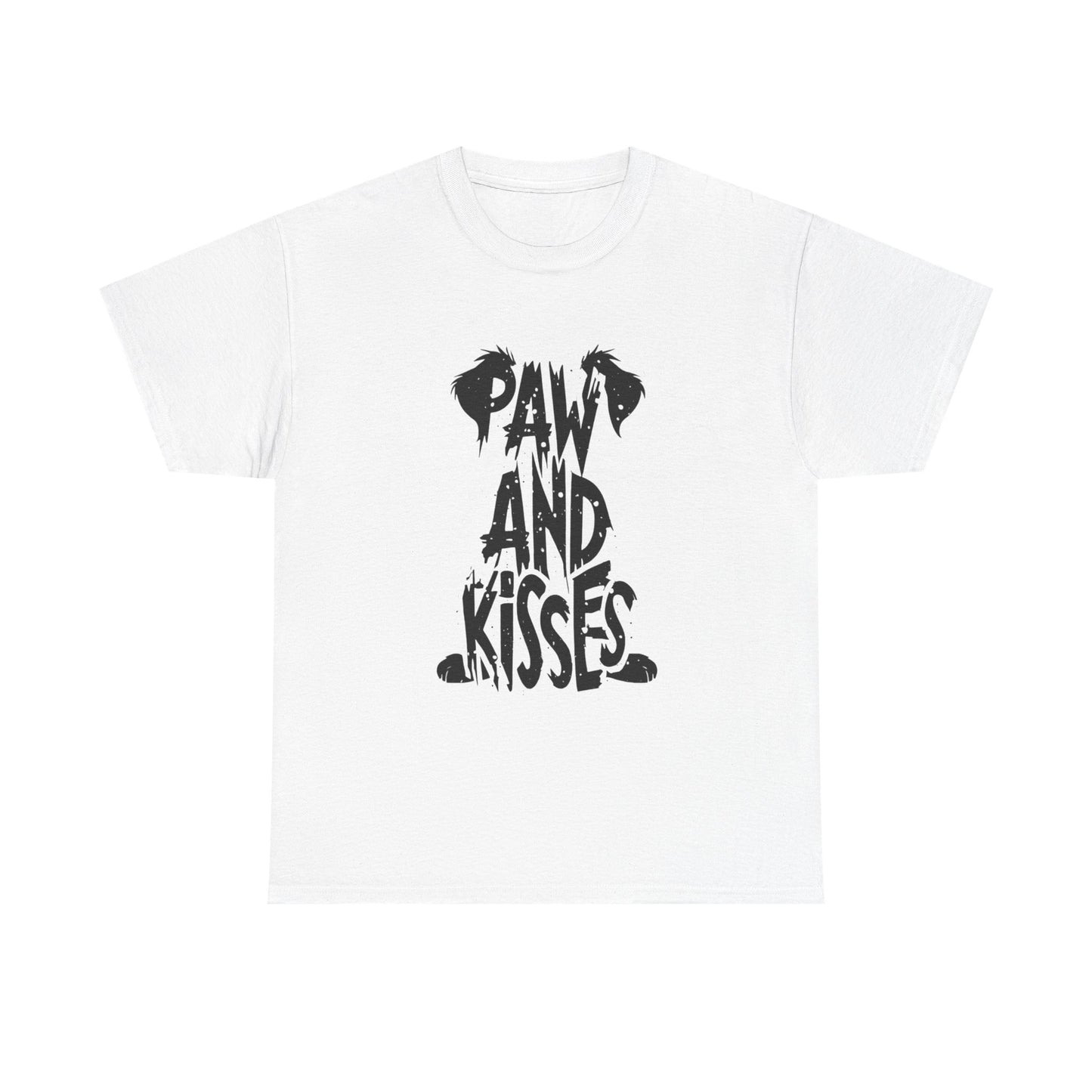 Paws And Kisses Dogs Graphic T Shirt NEW ADULT