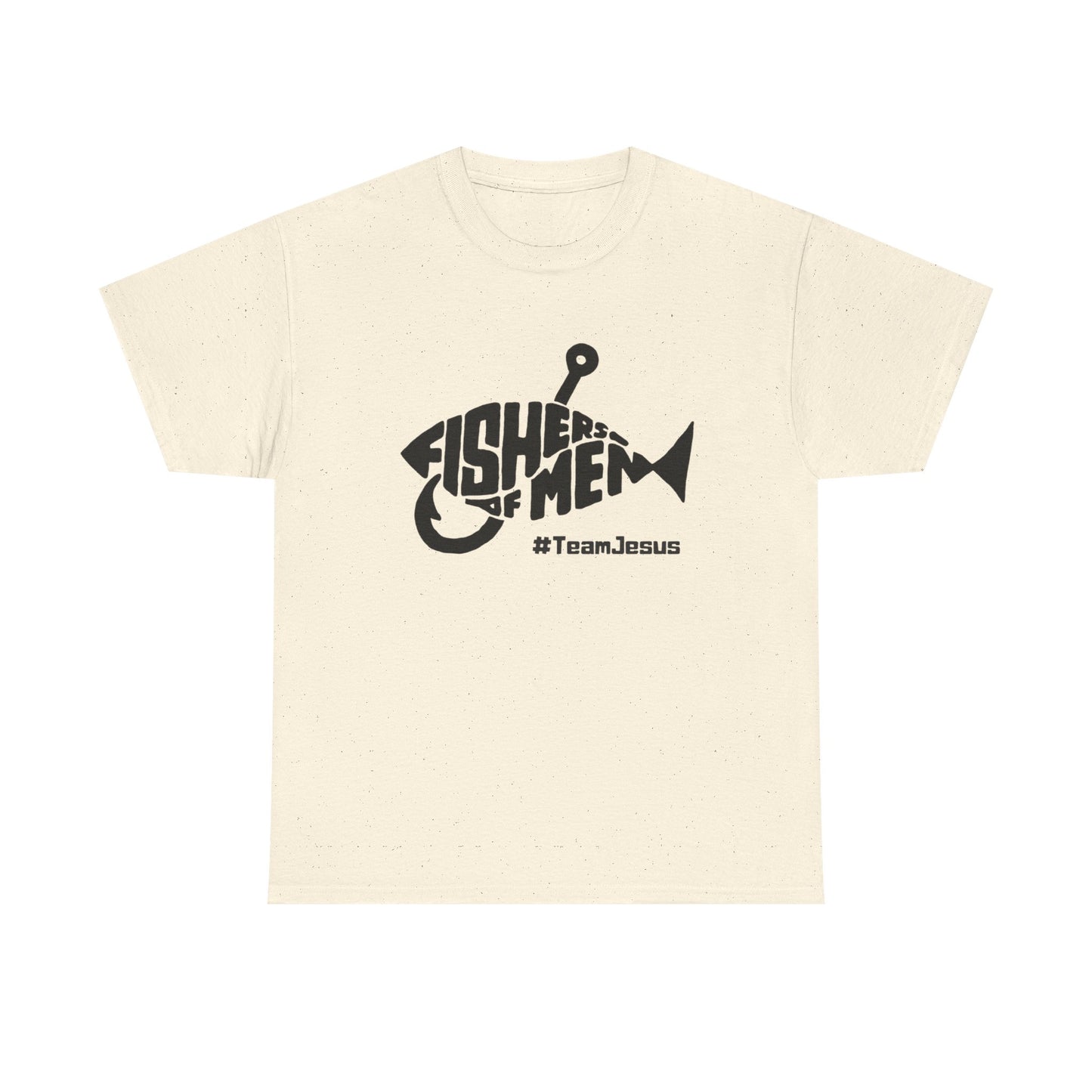Fisherman Team Jesus Fish Graphic T Shirt NEW GIFT Unisex Heavy Cotton Tee
